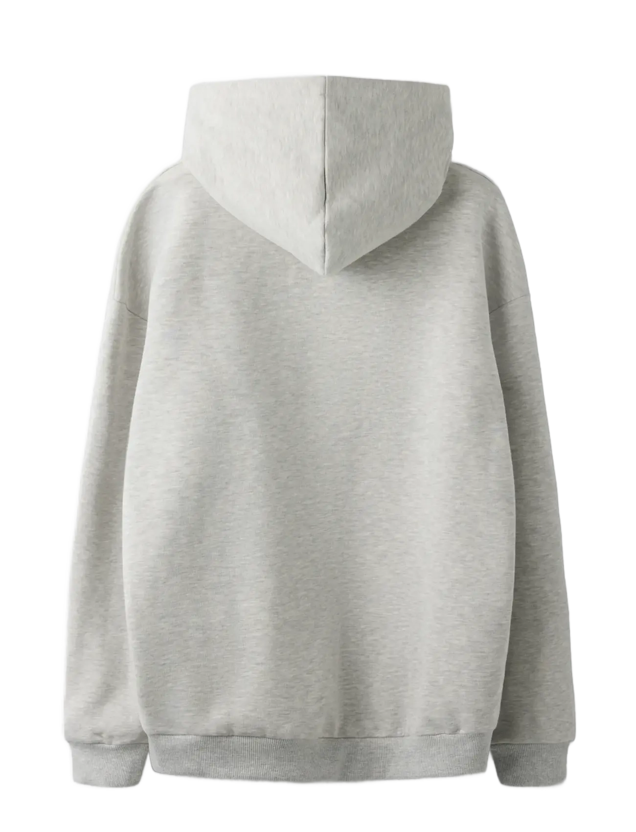 LMTD - NLNRENAR LS BRU LOOSE SWEAT W. HOOD - hættetrøjer - light grey melange - 2
