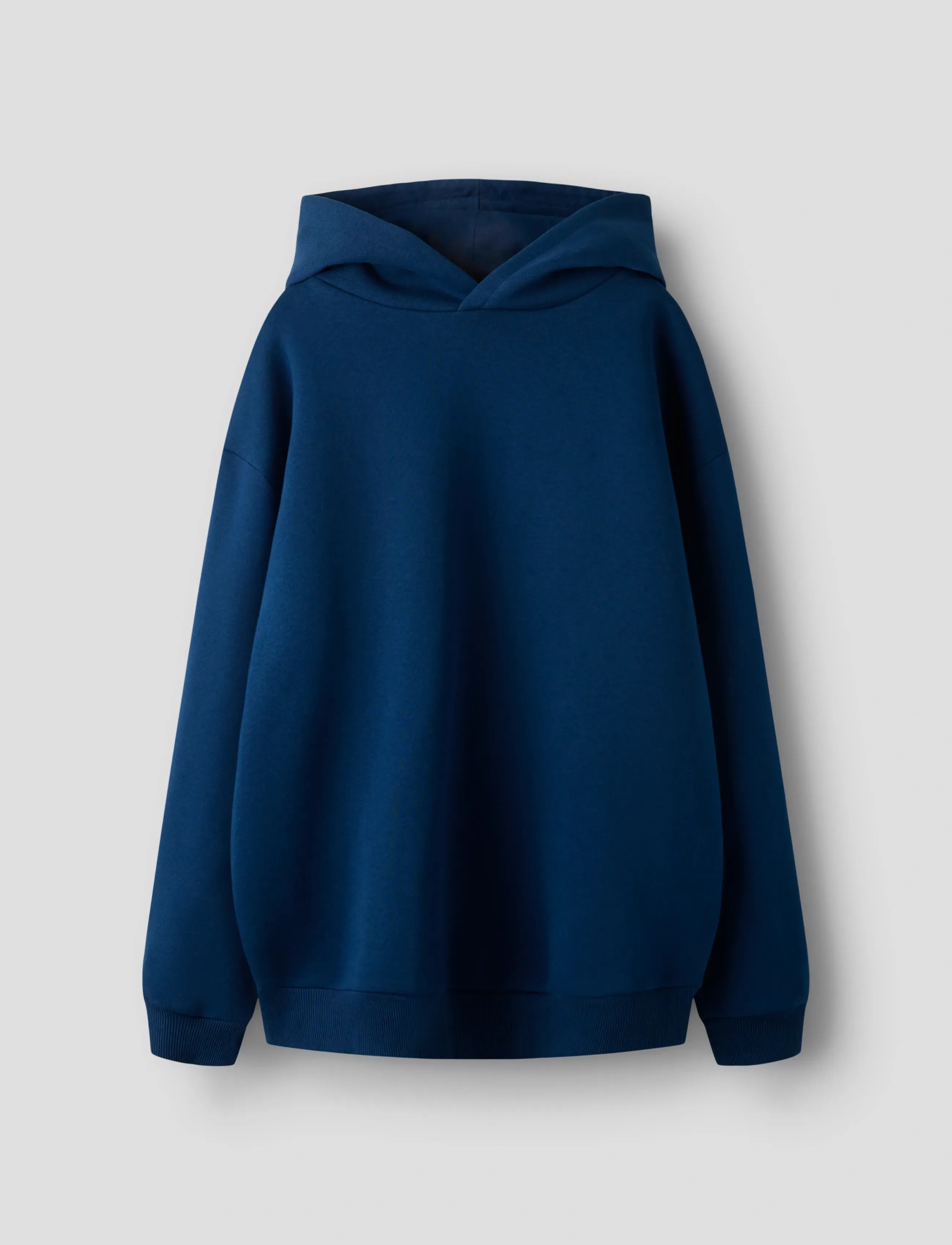 LMTD NLNRENAR LS BRU LOOSE SWEAT W. HOOD - Sweatshirts & Hættetrøjer - PAGEANT BLUE / navy