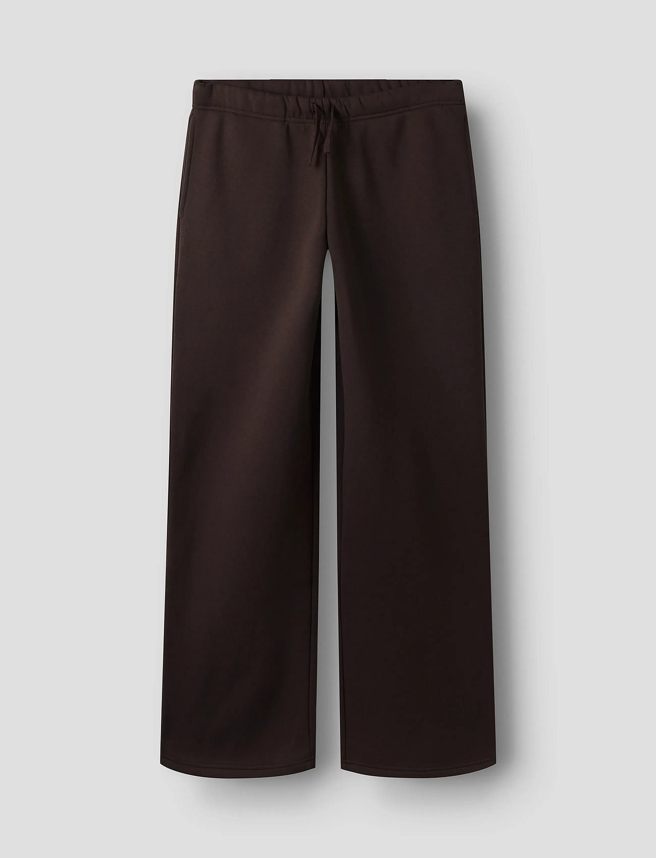 NLFRENAR LW BRU WIDE SWEAT PANT - BLACK COFFEE