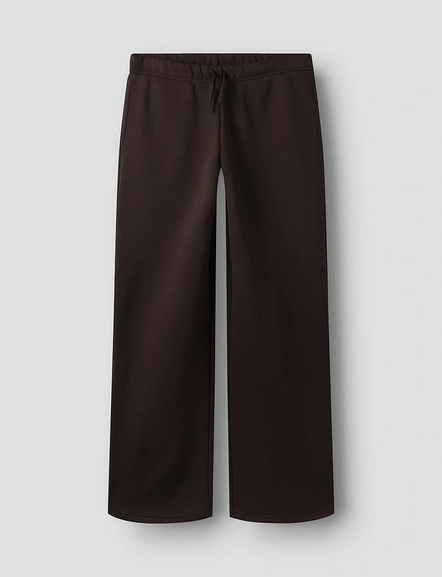 LMTD - NLFRENAR LW BRU WIDE SWEAT PANT - sweatpants - black coffee - 0
