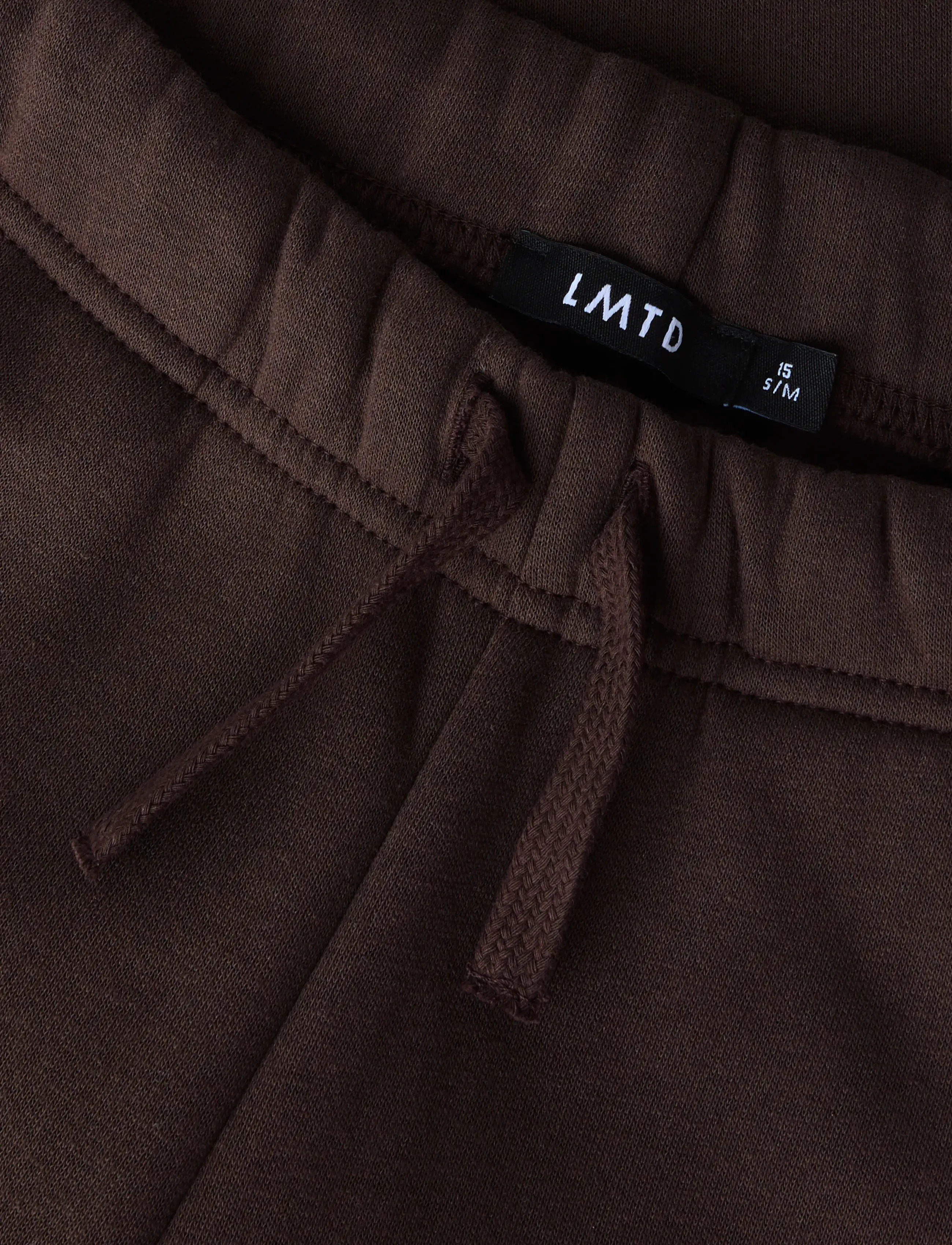 LMTD - NLFRENAR LW BRU WIDE SWEAT PANT - autumn clothing - black coffee - 3