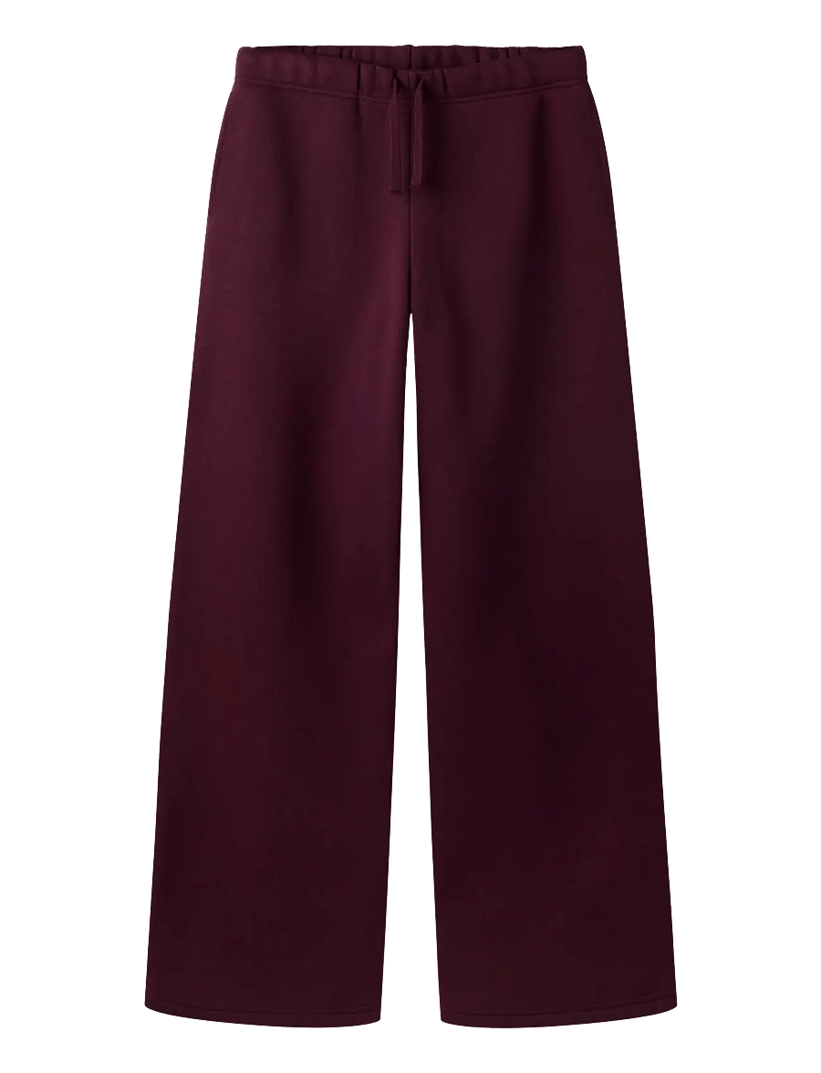 LMTD - NLFRENAR LW BRU WIDE SWEAT PANT - sweatpants - fig - 1