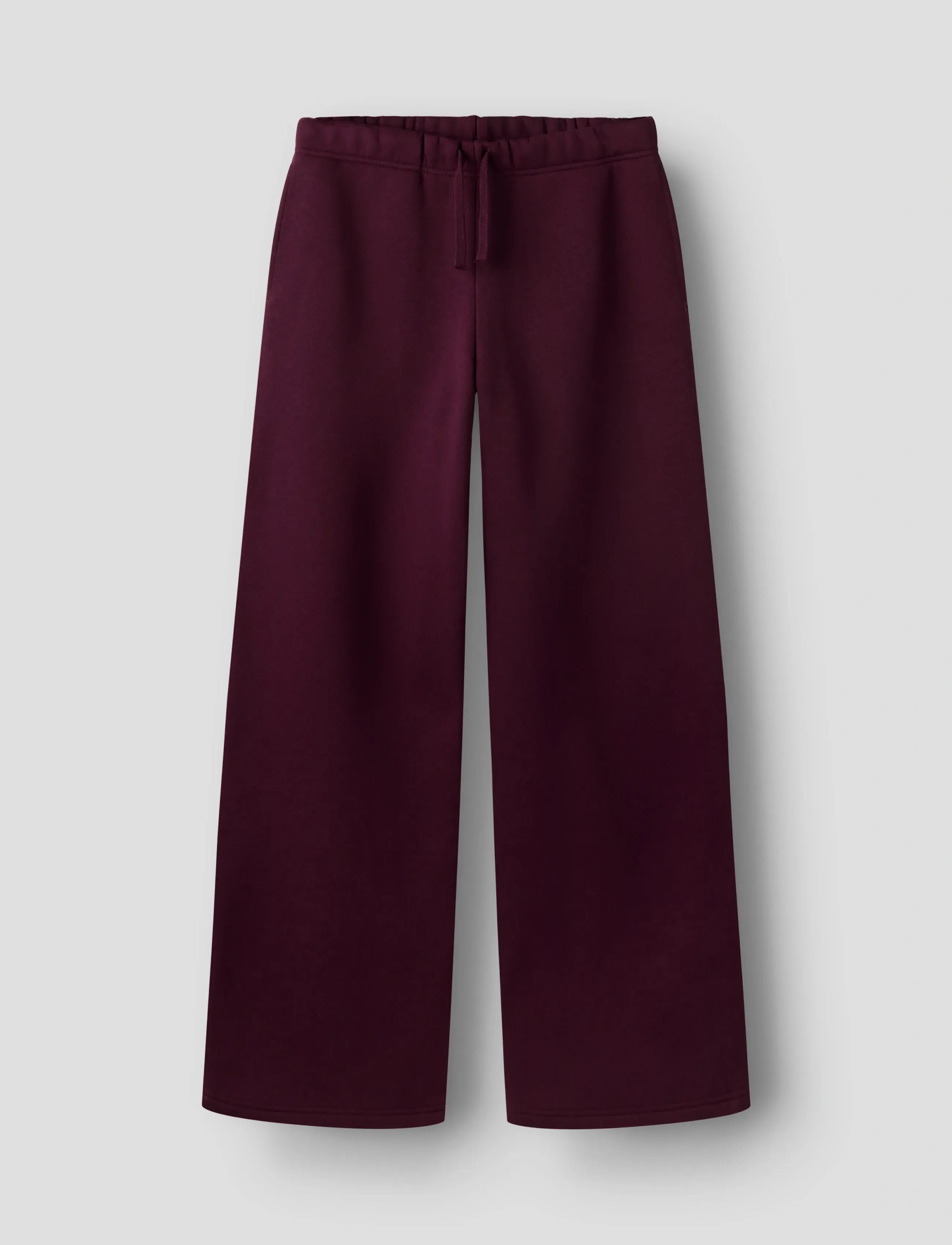 LMTD - NLFRENAR LW BRU WIDE SWEAT PANT - gode sommertilbud - fig - 0