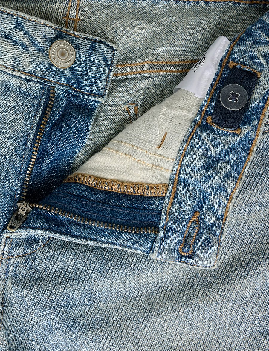LMTD - NLFBINA USD DNM LW FLARED PANT - bootcut jeans - light blue denim - 5