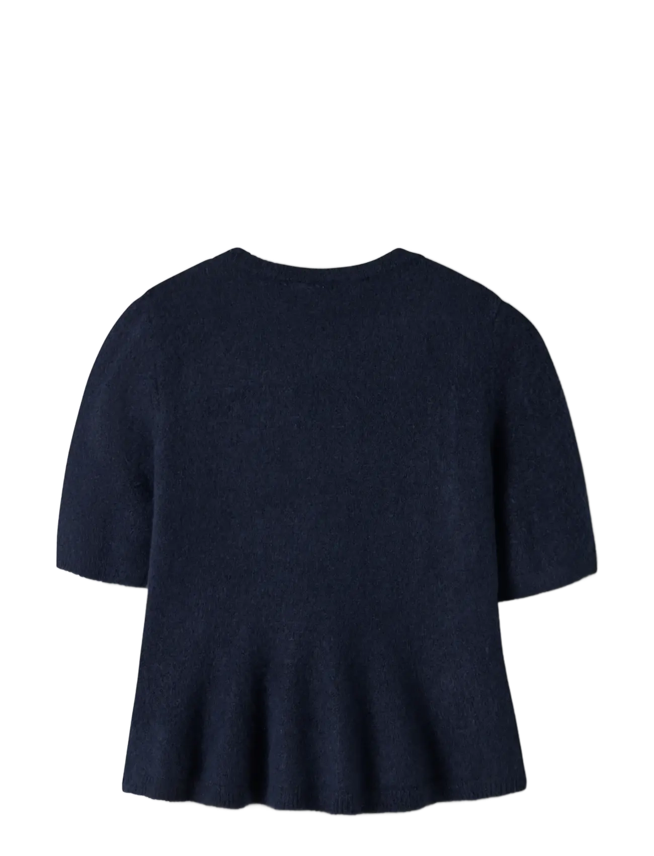 LMTD - NLFLODET SS SHORT PEBLUM KNIT - dark sapphire - 1