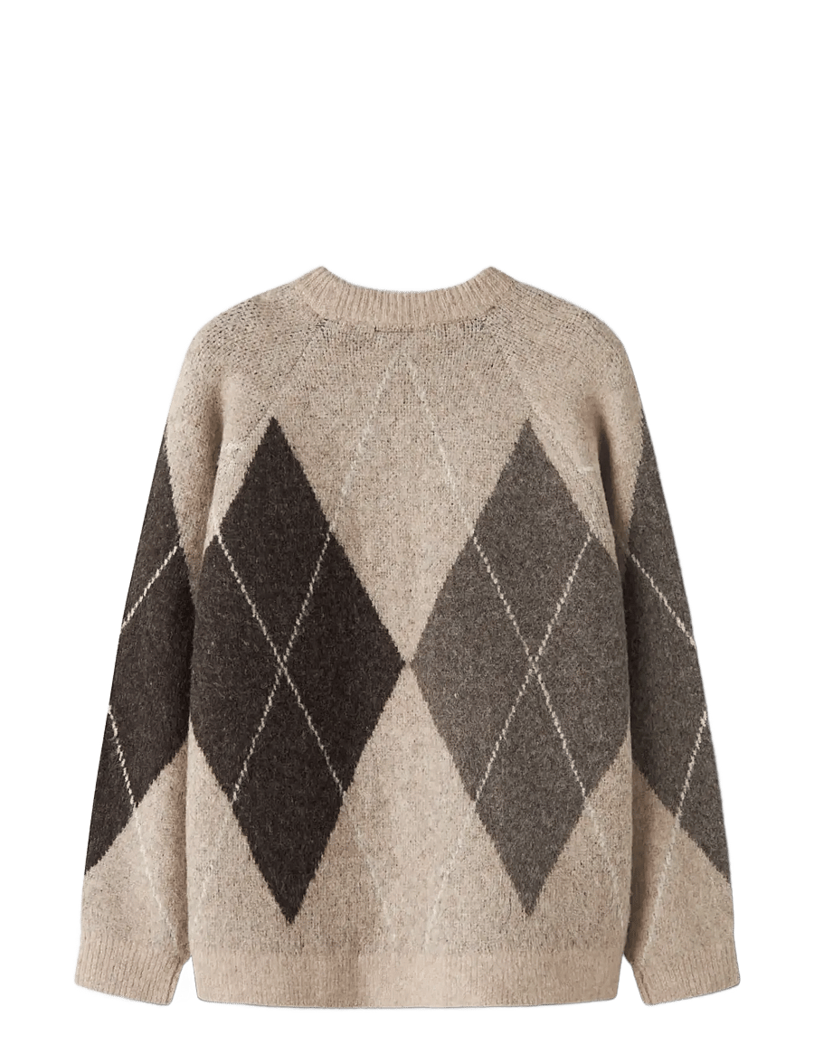 LMTD - NLFKLEAVEHARLEKIN LS SHORT KNIT - peyote - 1