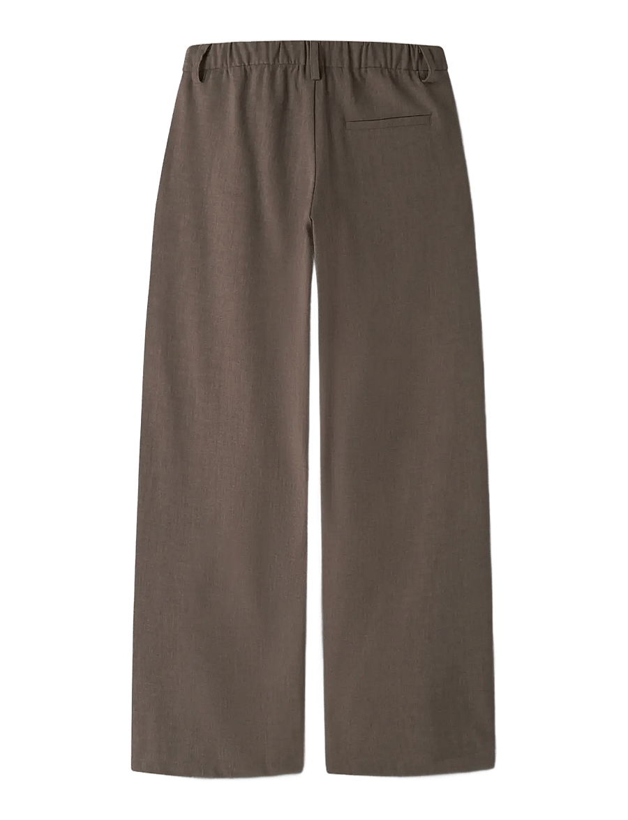 LMTD - NLFLUIS LW X-WIDE PLEAT PANT - osta vanuse järgi - delicioso - 1