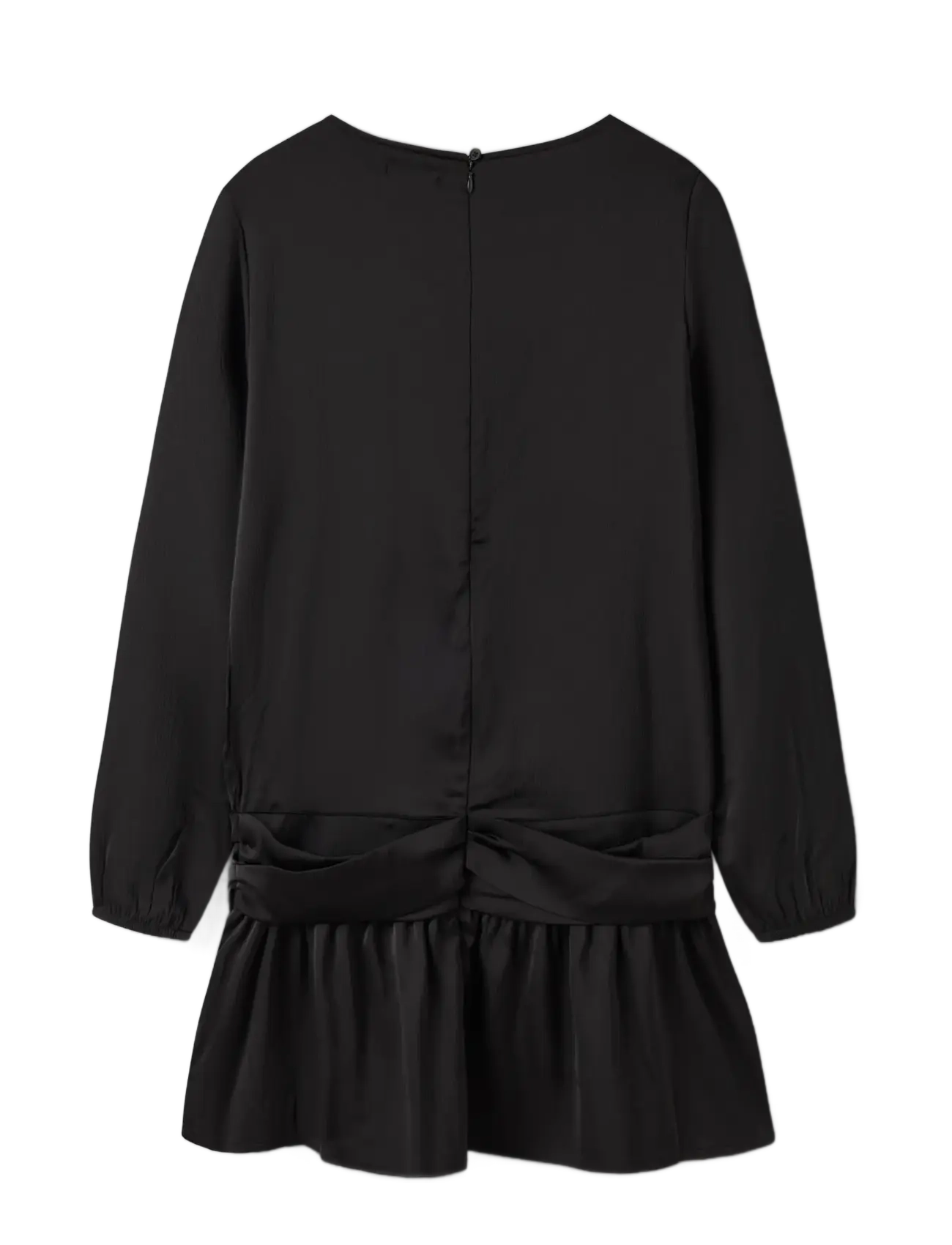 LMTD - NLFROSTA LS SHORT DRESS - pirate black - 1