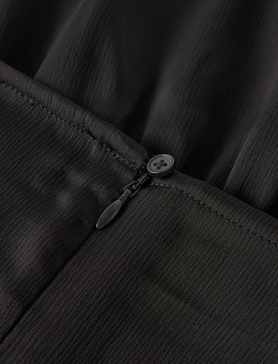LMTD - NLFROSTA LS SHORT DRESS - pirate black - 2