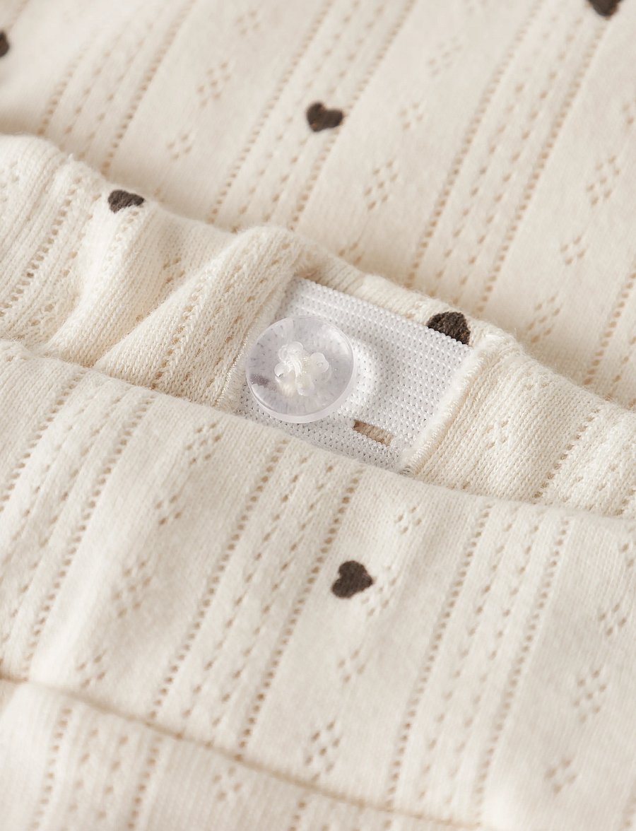 LMTD - NLFSOMINA LS POINTELLE NIGHTSET - pyjama-sets - antique white - 5