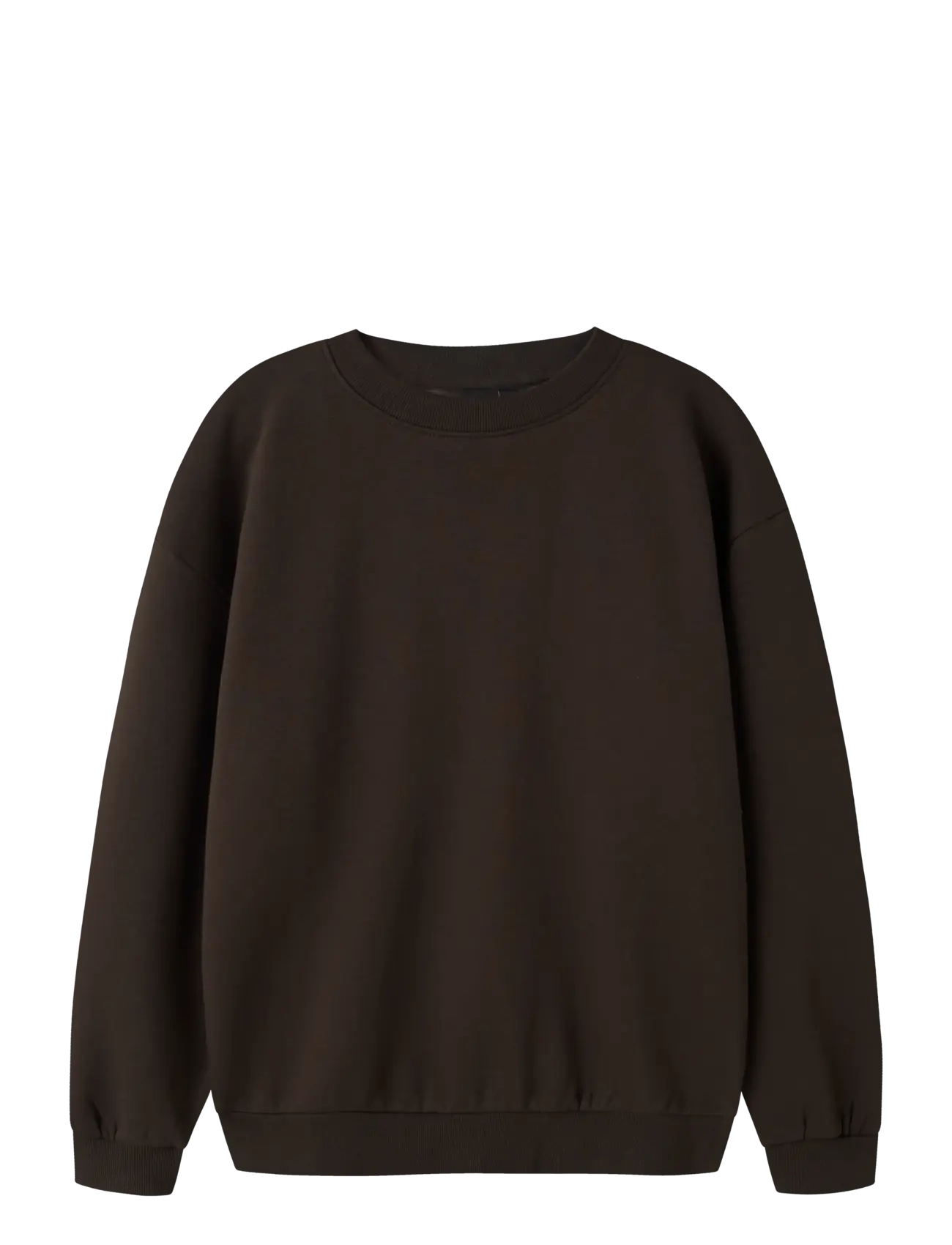 LMTD NLNNEVO LOOSE LS BRU O-NECK SWEAT - Kleidung - DELICIOSO / brown