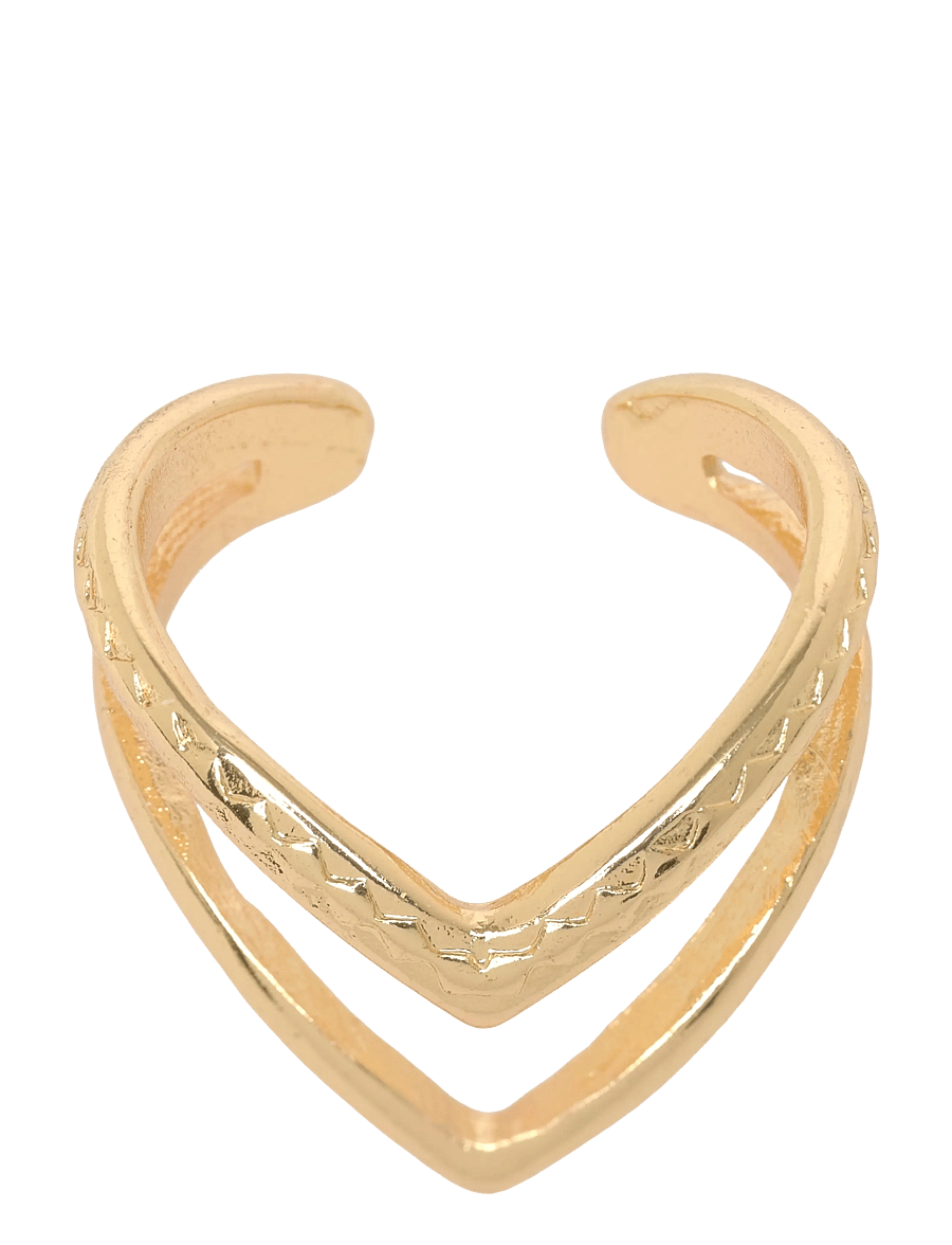 LMTD - NLFPOINTY RING - ringe - gold colour - 0