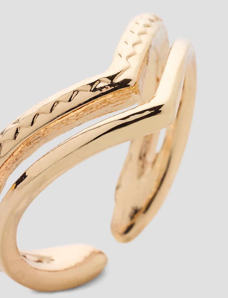 LMTD - NLFPOINTY RING - ringe - gold colour - 2