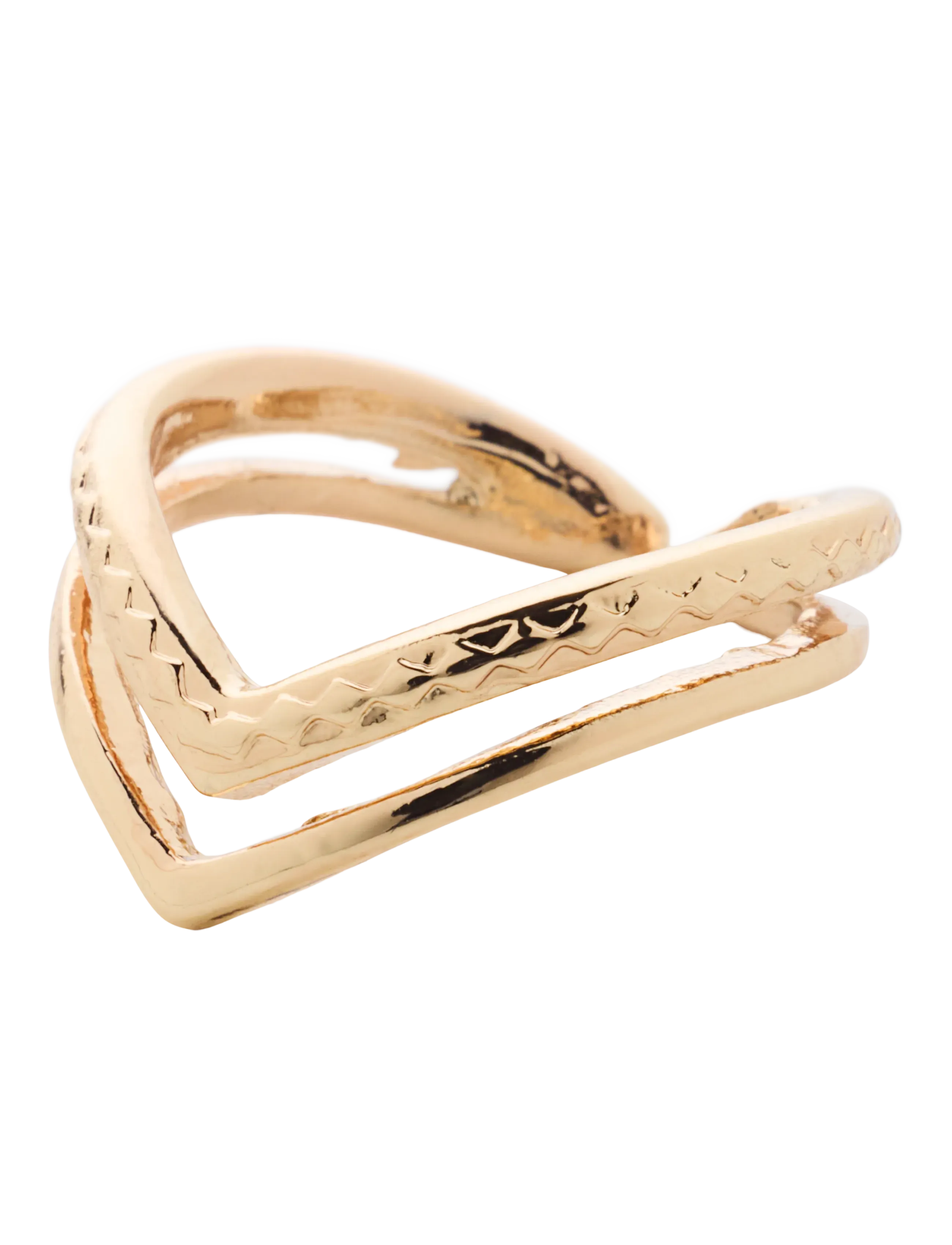 LMTD - NLFPOINTY RING - ringe - gold colour - 3