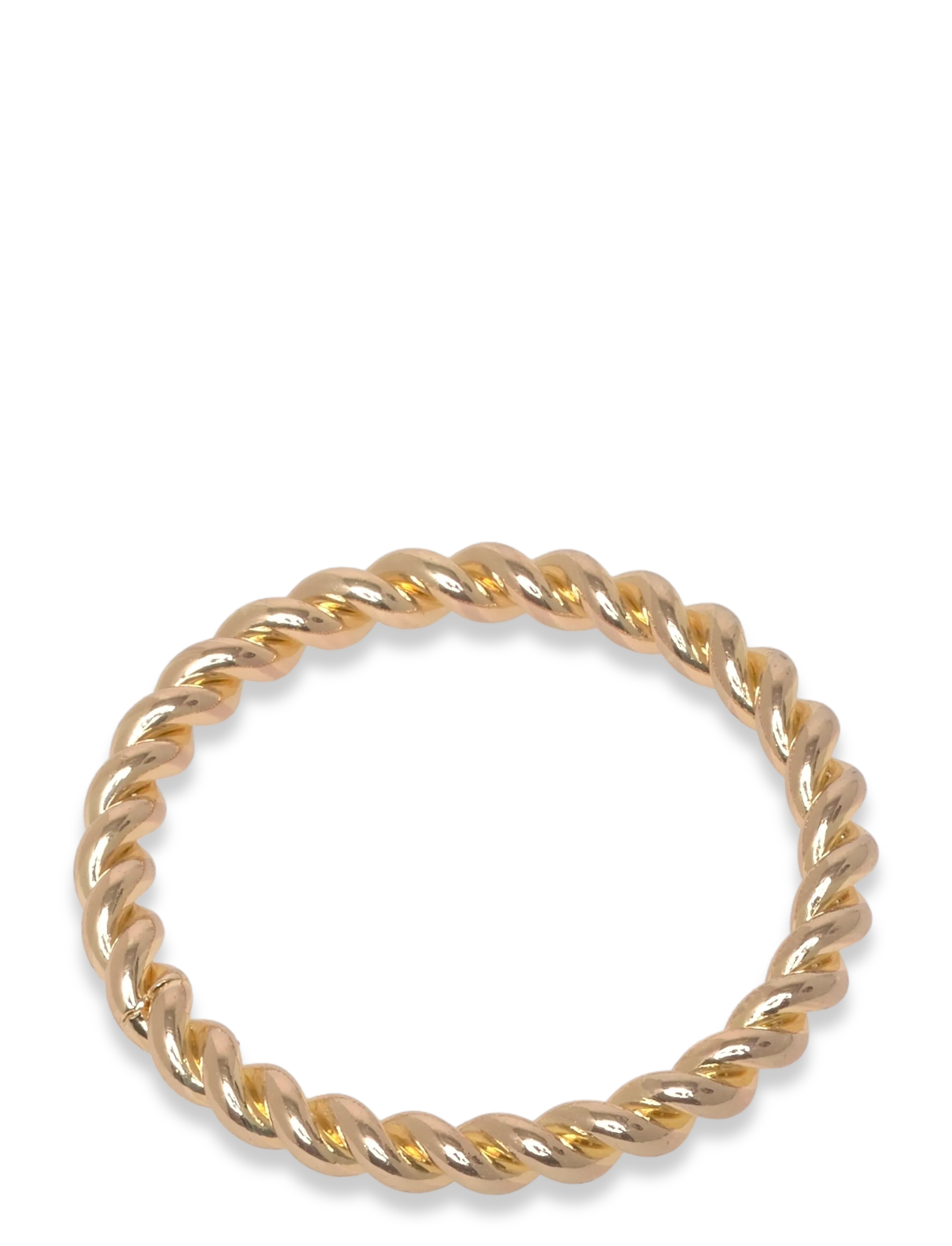 LMTD Nlfpetit Braided Ring, One Size, Kids Jewellery, Gold - Rings, Kinder