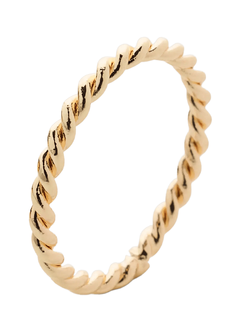 LMTD - NLFPETIT BRAIDED RING - ringe - gold colour - 1