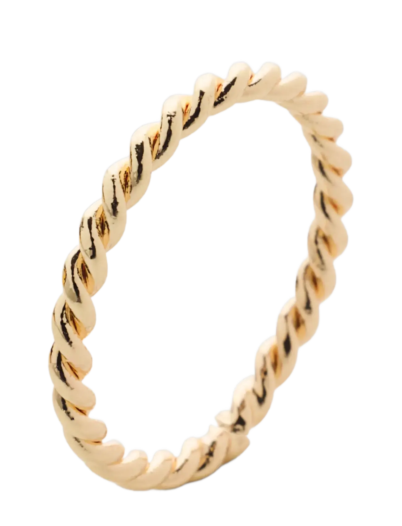 LMTD - NLFPETIT BRAIDED RING - summer savings - gold colour - 1