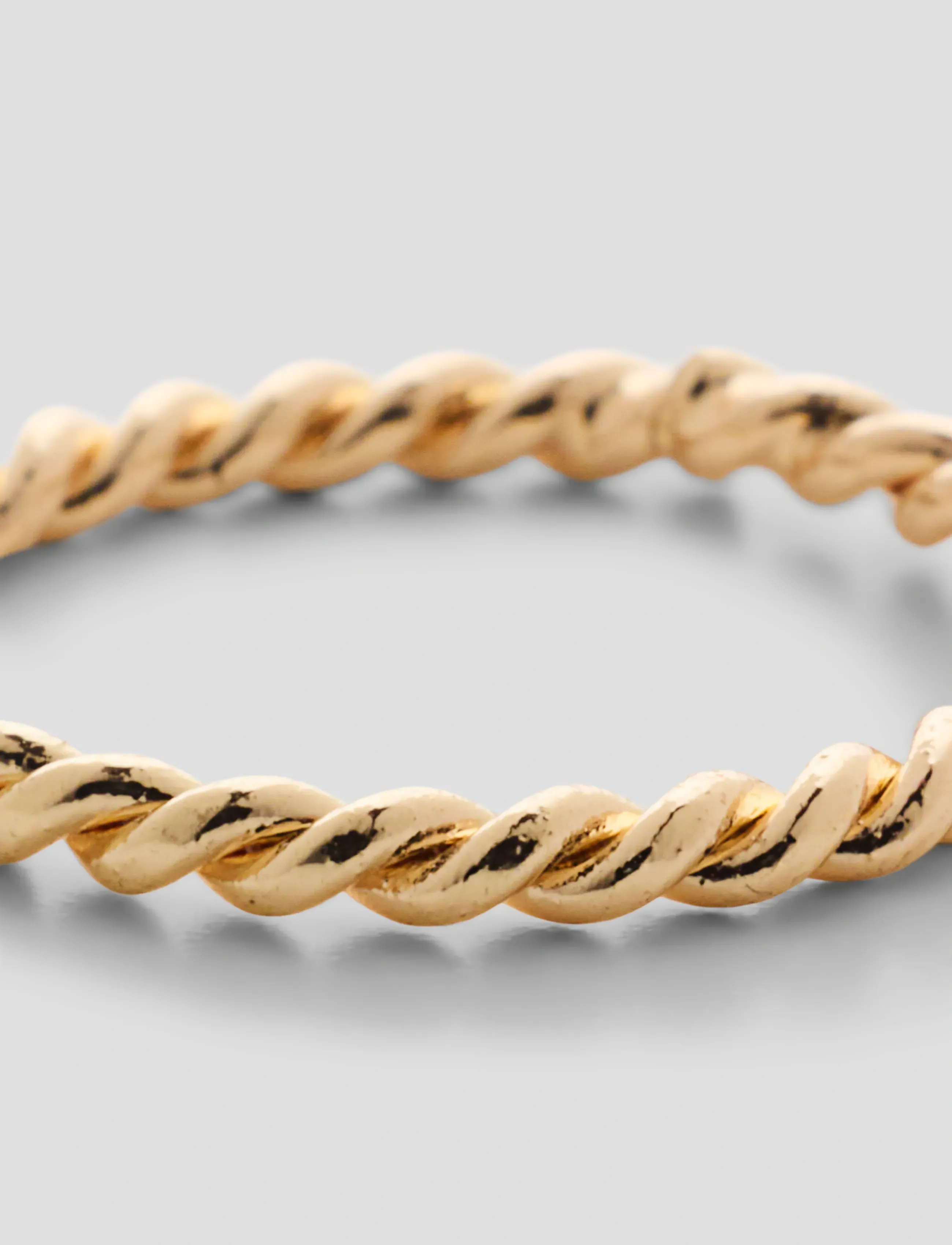 LMTD - NLFPETIT BRAIDED RING - summer savings - gold colour - 2