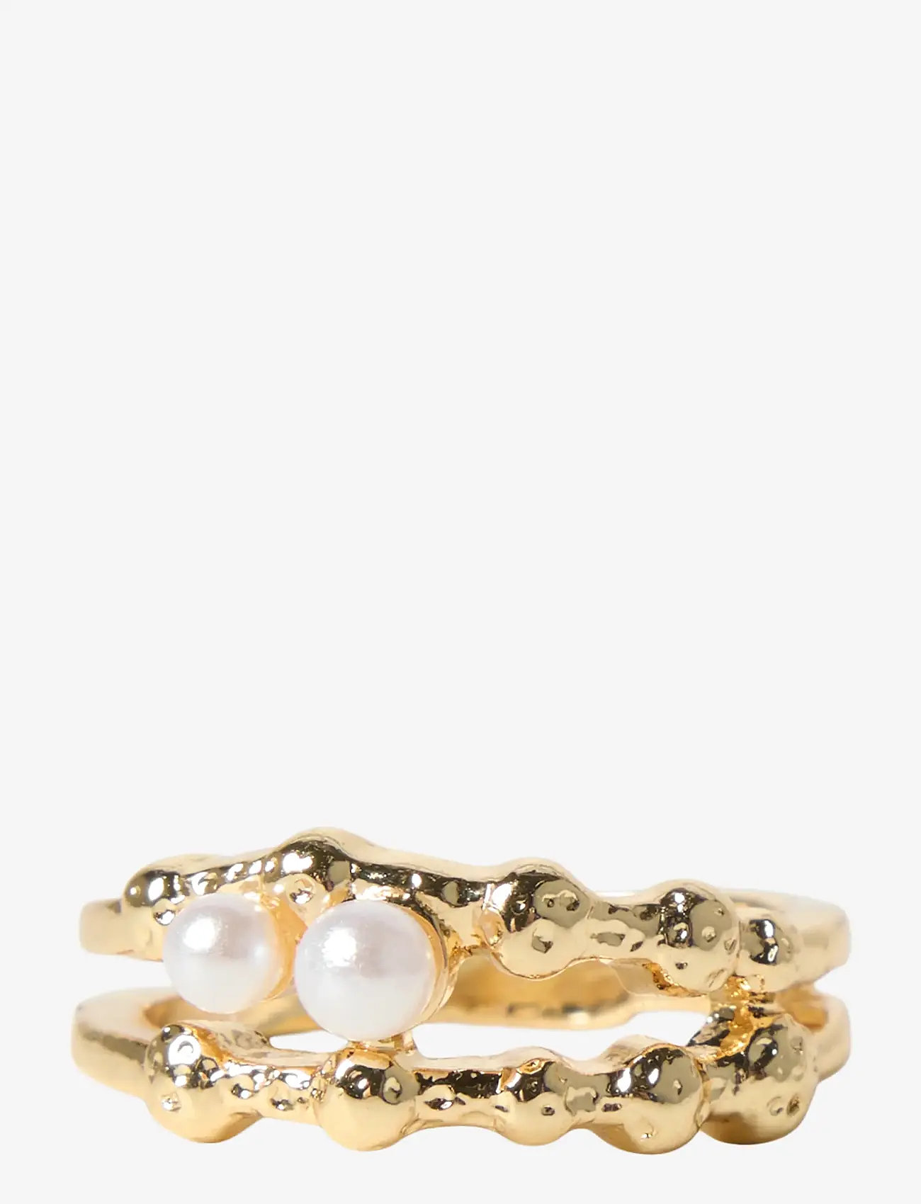 LMTD - NLFPEARLY RING - ringe - gold colour - 0