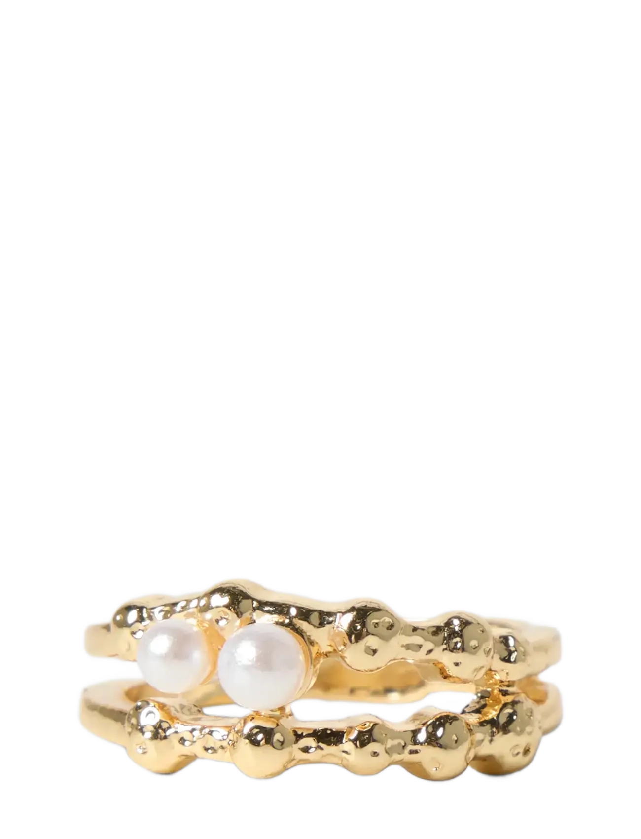 LMTD - NLFPEARLY RING - sommerschnäppchen - gold colour - 1