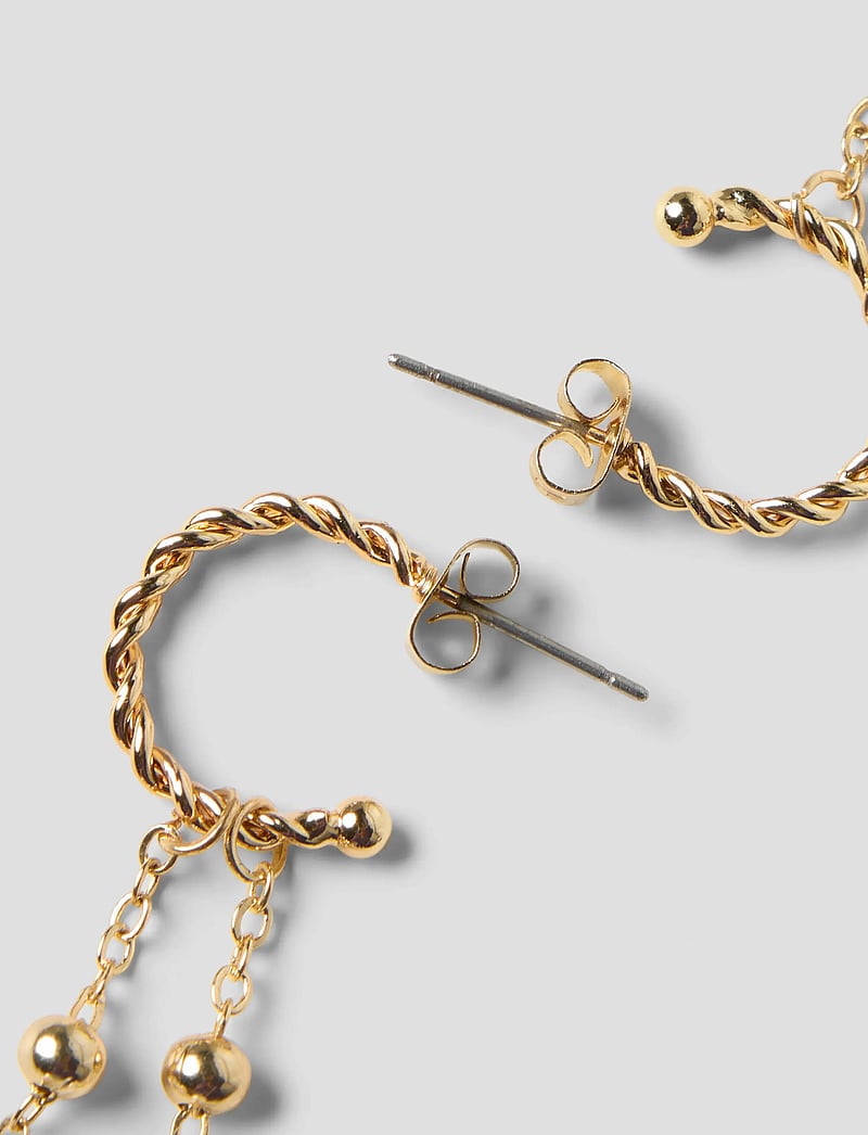 LMTD - NLFPEARLY EARRINGS - ohrringe - gold colour - 2