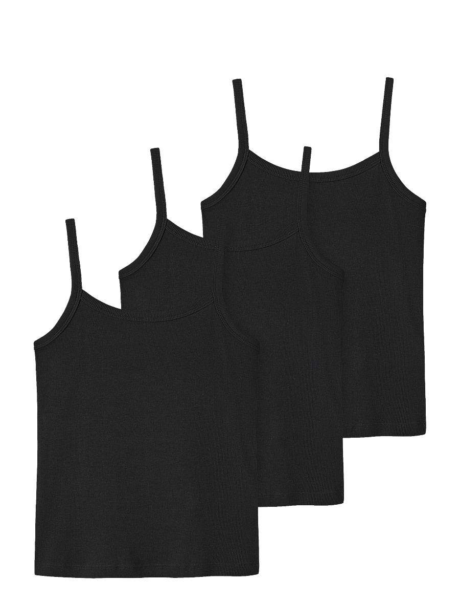 LMTD - NLFHINAJA STRAP TOP 3P - maikad - black - 0