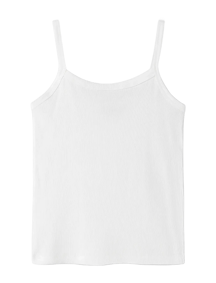 LMTD - NLFHINAJA STRAP TOP 3P - maikad - bright white - 2