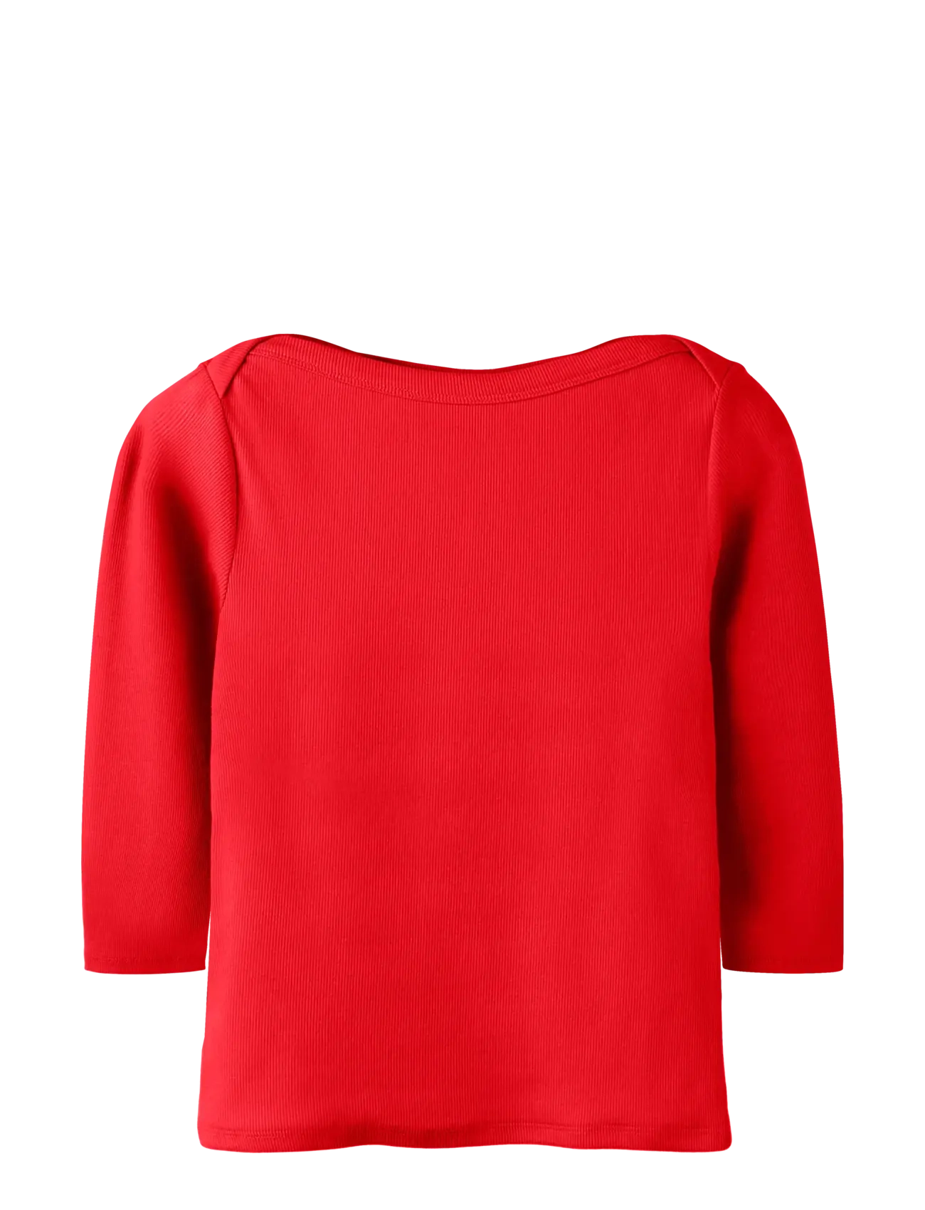 LMTD NLFENVO 3/4 SHORT BOATNECK S TOP - LMTD - HIGH RISK RED / red