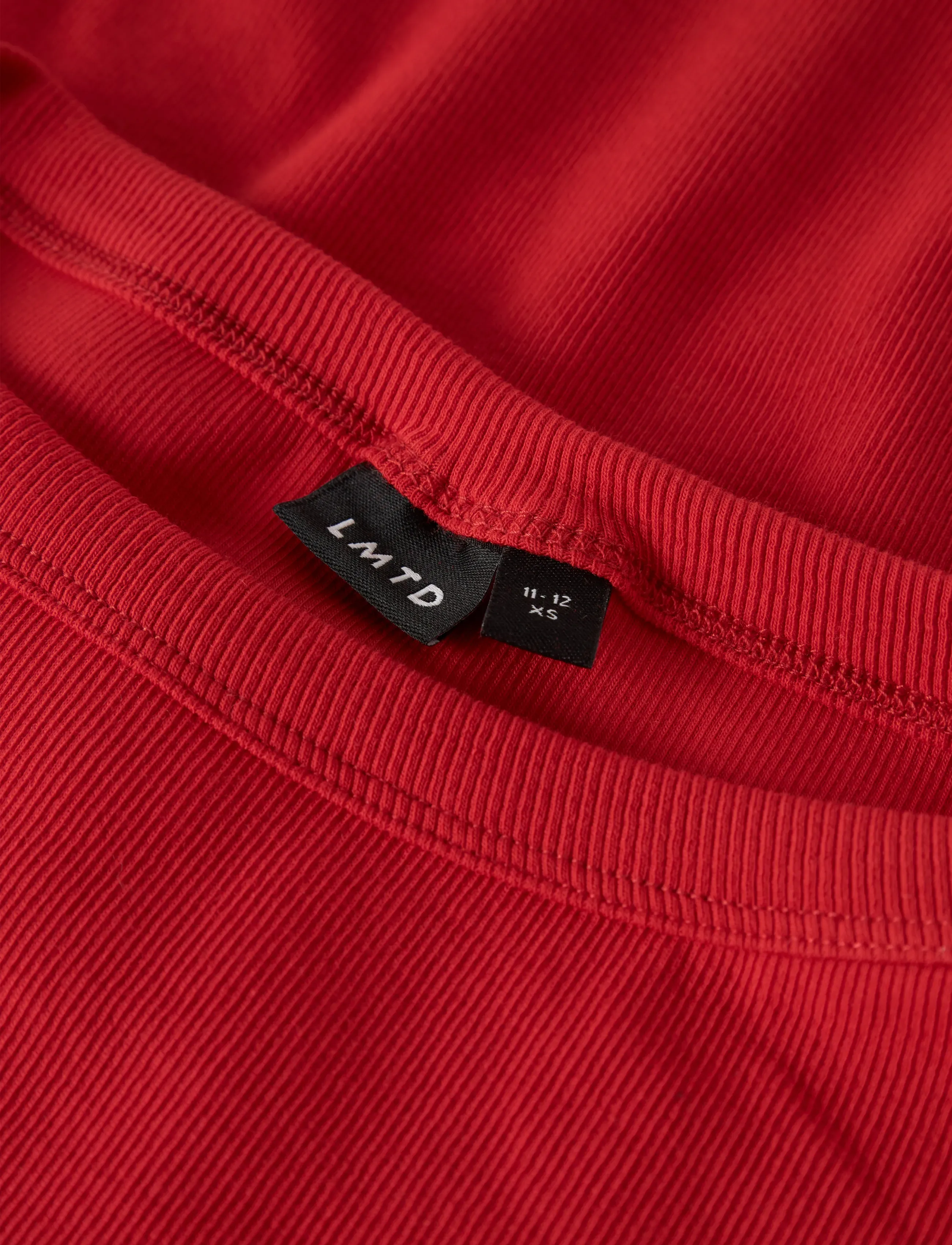 LMTD - NLFENVO 3/4 SHORT BOATNECK S TOP - langærmede t-shirts - high risk red - 4