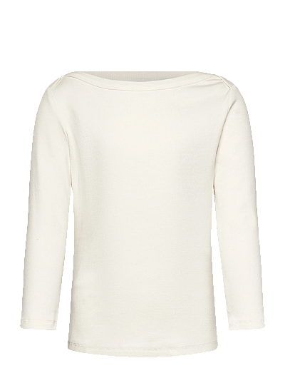 Nlfenvo 3/4 Short Boatneck S Top - LangæRmede T-Shirts