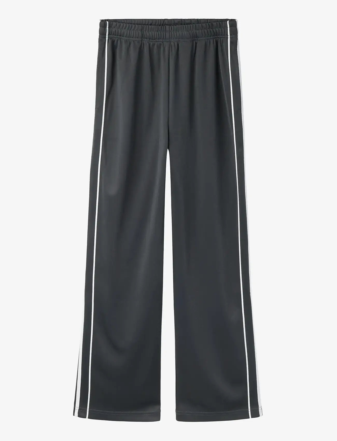 LMTD - NLNKARLE WIDE PANT - sommerschnäppchen - black oyster - 0