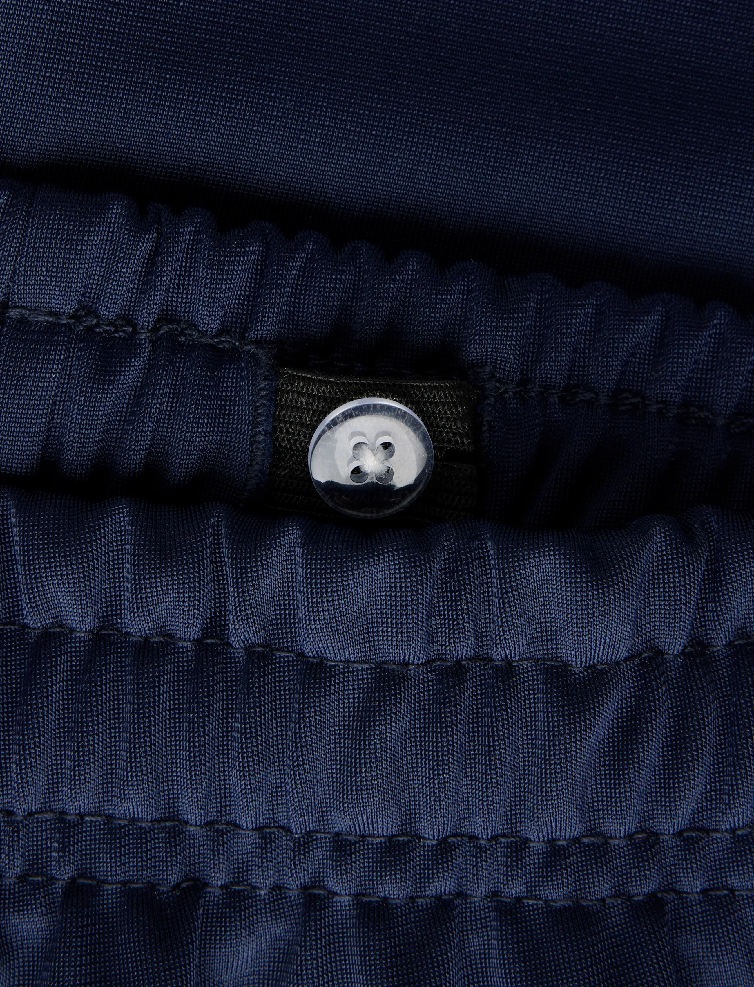 LMTD - NLNKARLE WIDE PANT - jogginghosen - navy blazer - 5