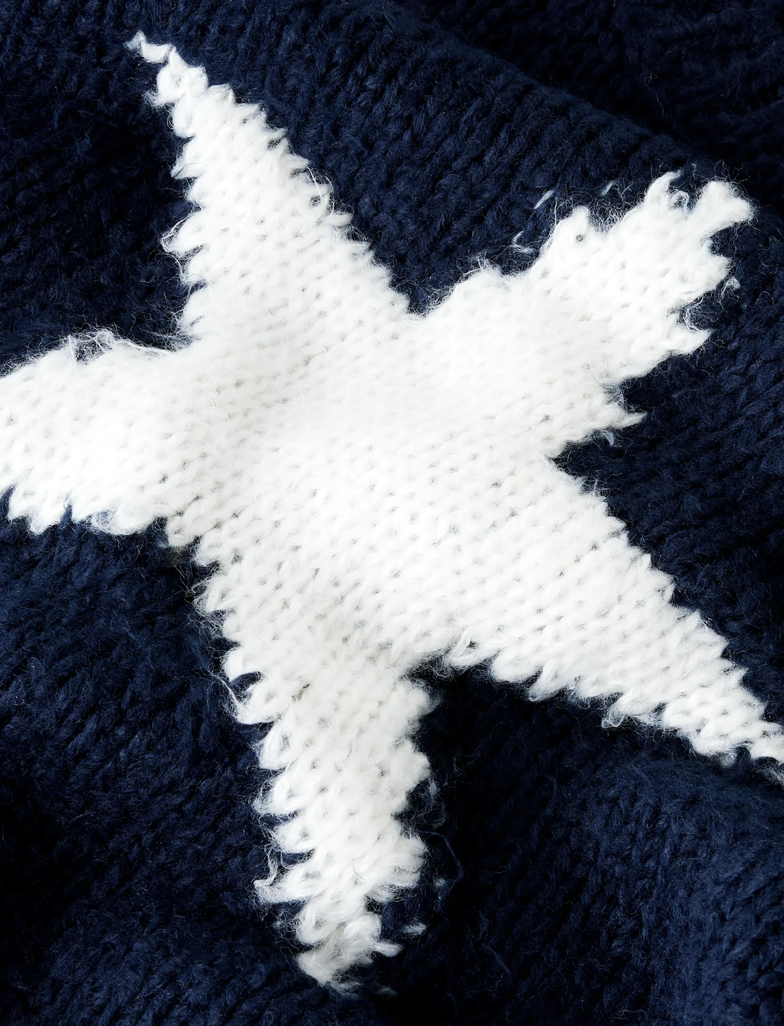 LMTD - NLFBOWSTA LS SHORT KNIT - trøjer - dark sapphire - 2