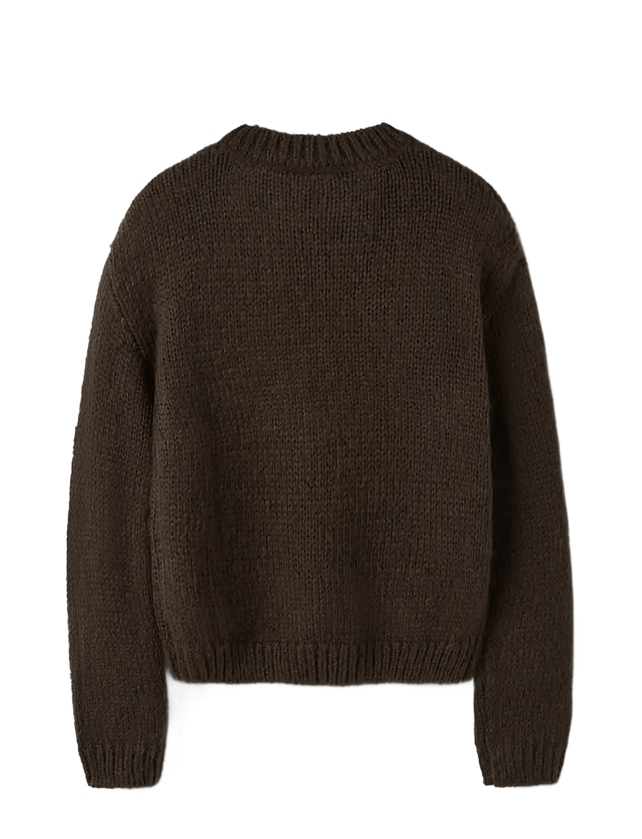 LMTD - NLFBOWSTA LS SHORT KNIT - pullover - delicioso - 1