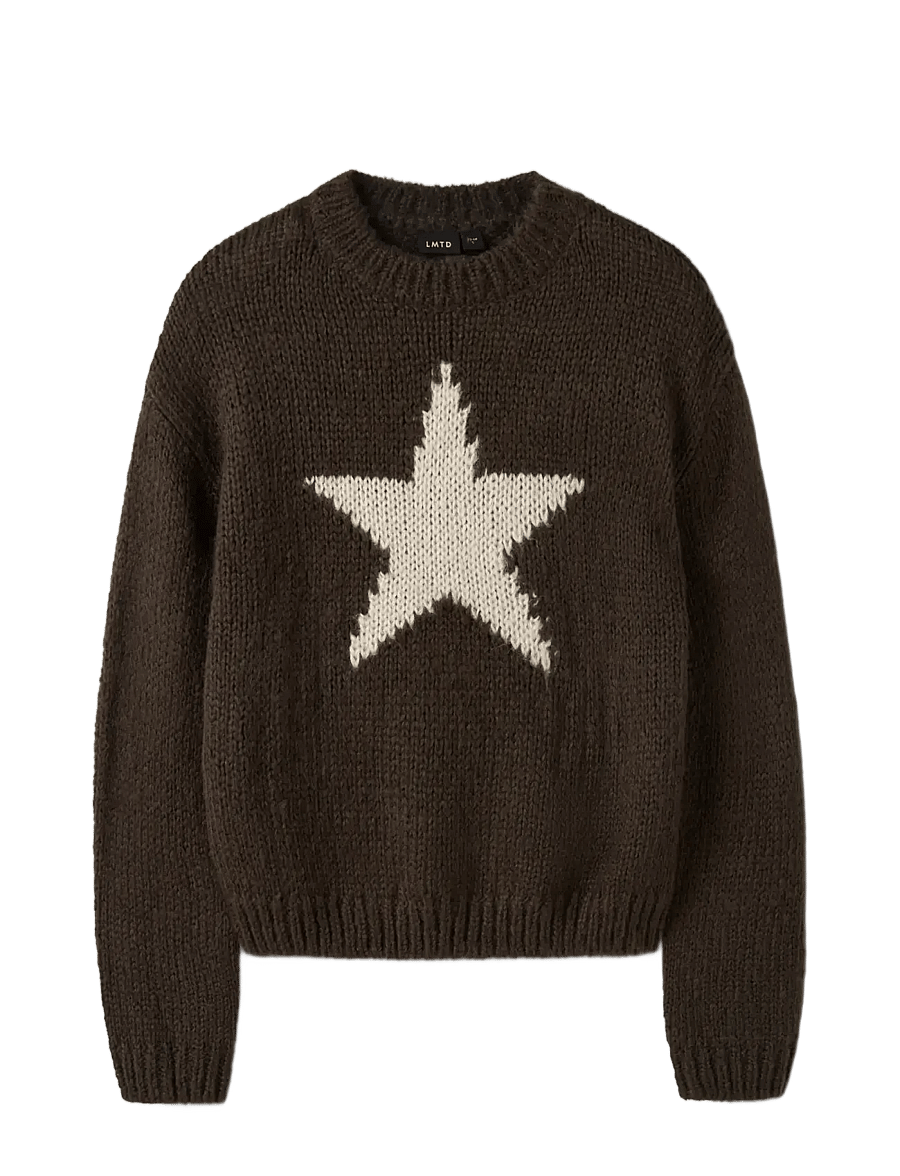LMTD - NLFBOWSTA LS SHORT KNIT - pullover - delicioso - 2