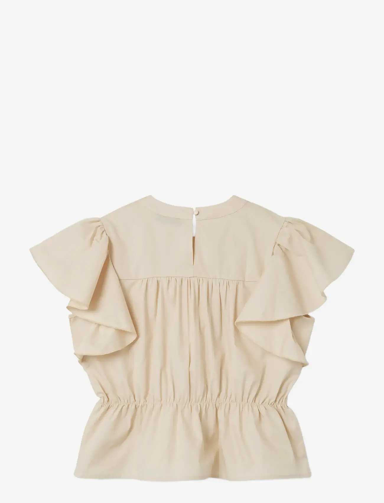 LMTD - NLFHILLES CAPS SHIRT - blouses & tunics - sandshell - 1