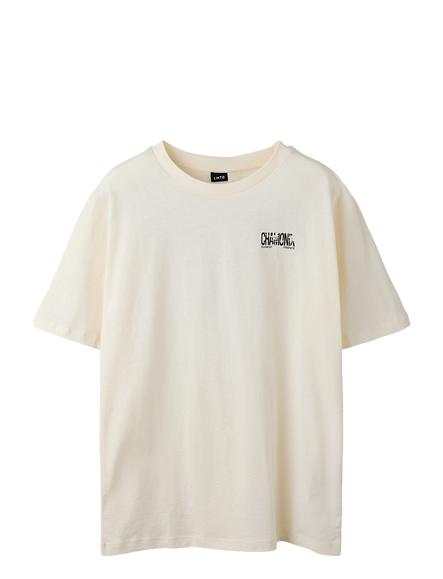 LMTD - NLMSKIING SS L TOP - kortærmede t-shirts - antique white - 0
