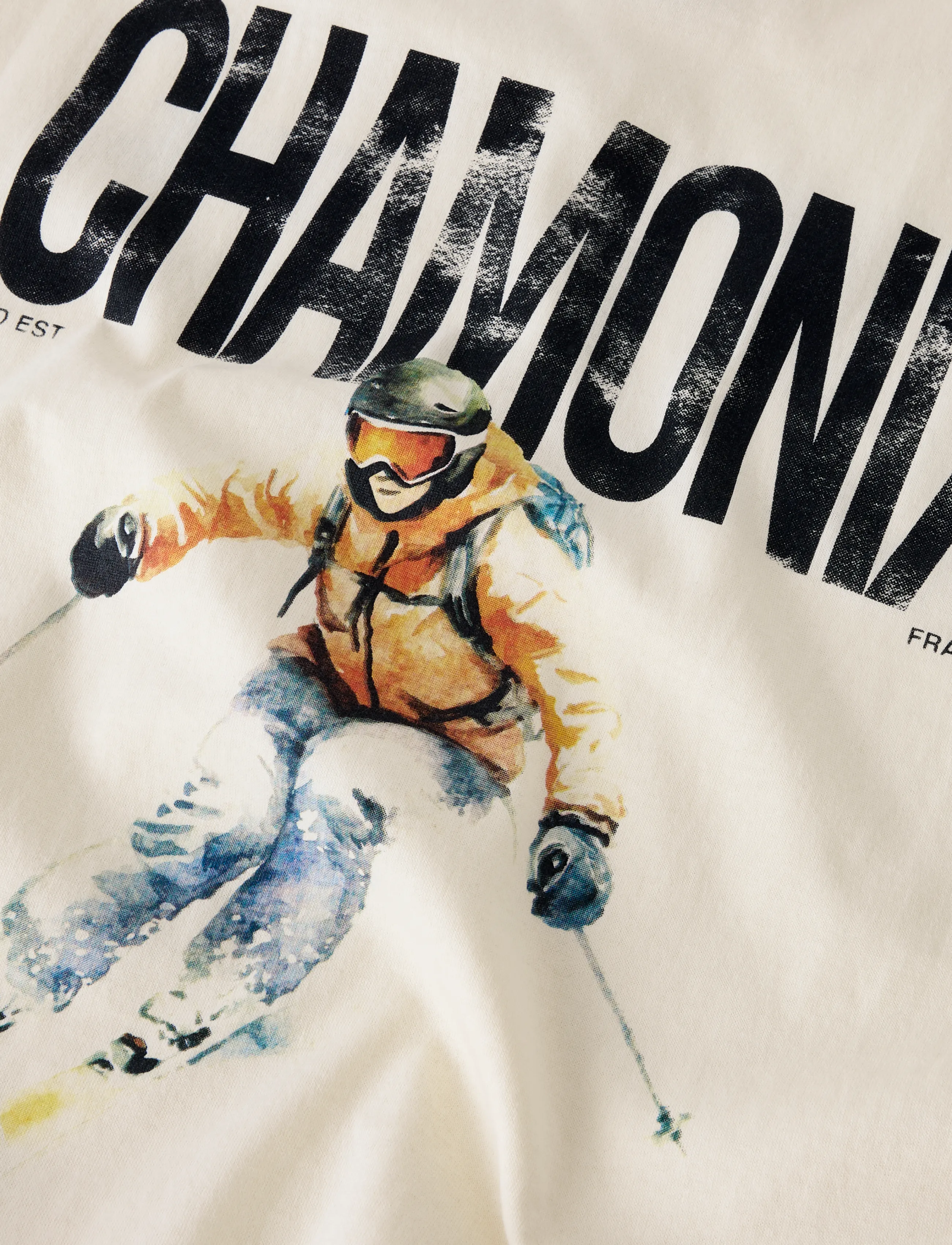 LMTD - NLMSKIING SS L TOP - kortærmede t-shirts - antique white - 2