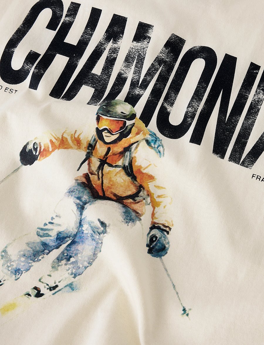 LMTD - NLMSKIING SS L TOP - kortærmede t-shirts - antique white - 2