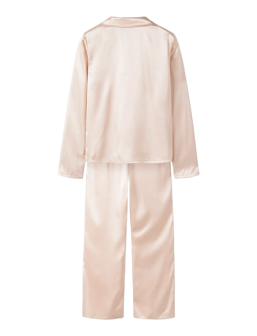LMTD - NLFDREAMY SOLID PYJAMAS SET - pyjama-sets - crystal pink - 1