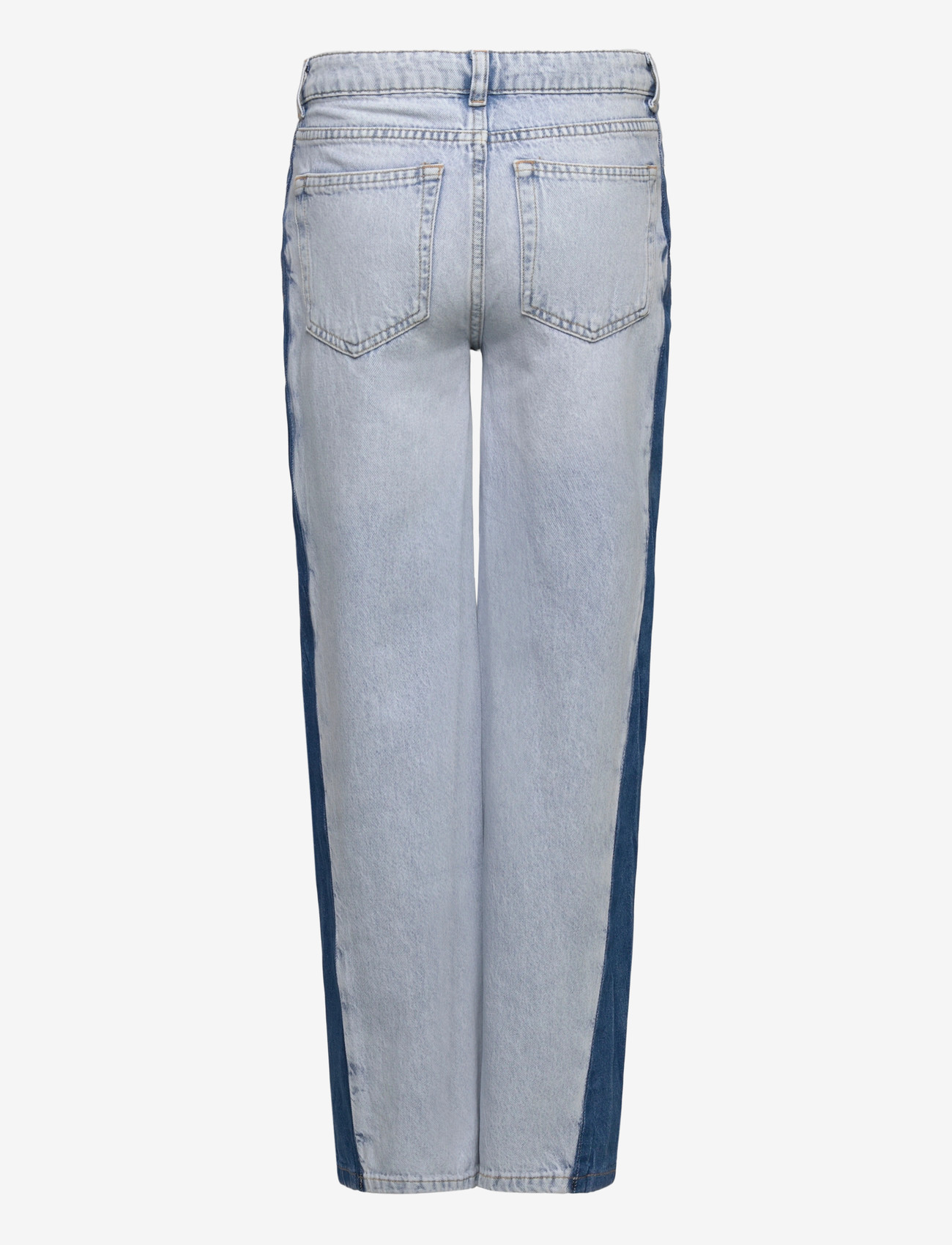 LMTD - NLFBIRM DNM CONT LC WIDE PANT - loose jeans - light blue bleached denim - 1