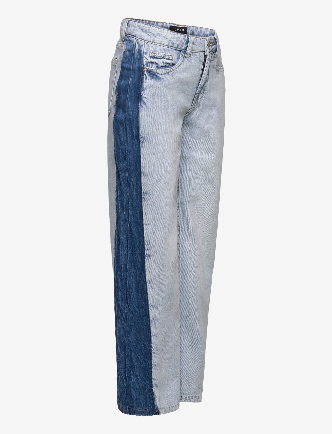 LMTD - NLFBIRM DNM CONT LC WIDE PANT - loose jeans - light blue bleached denim - 2