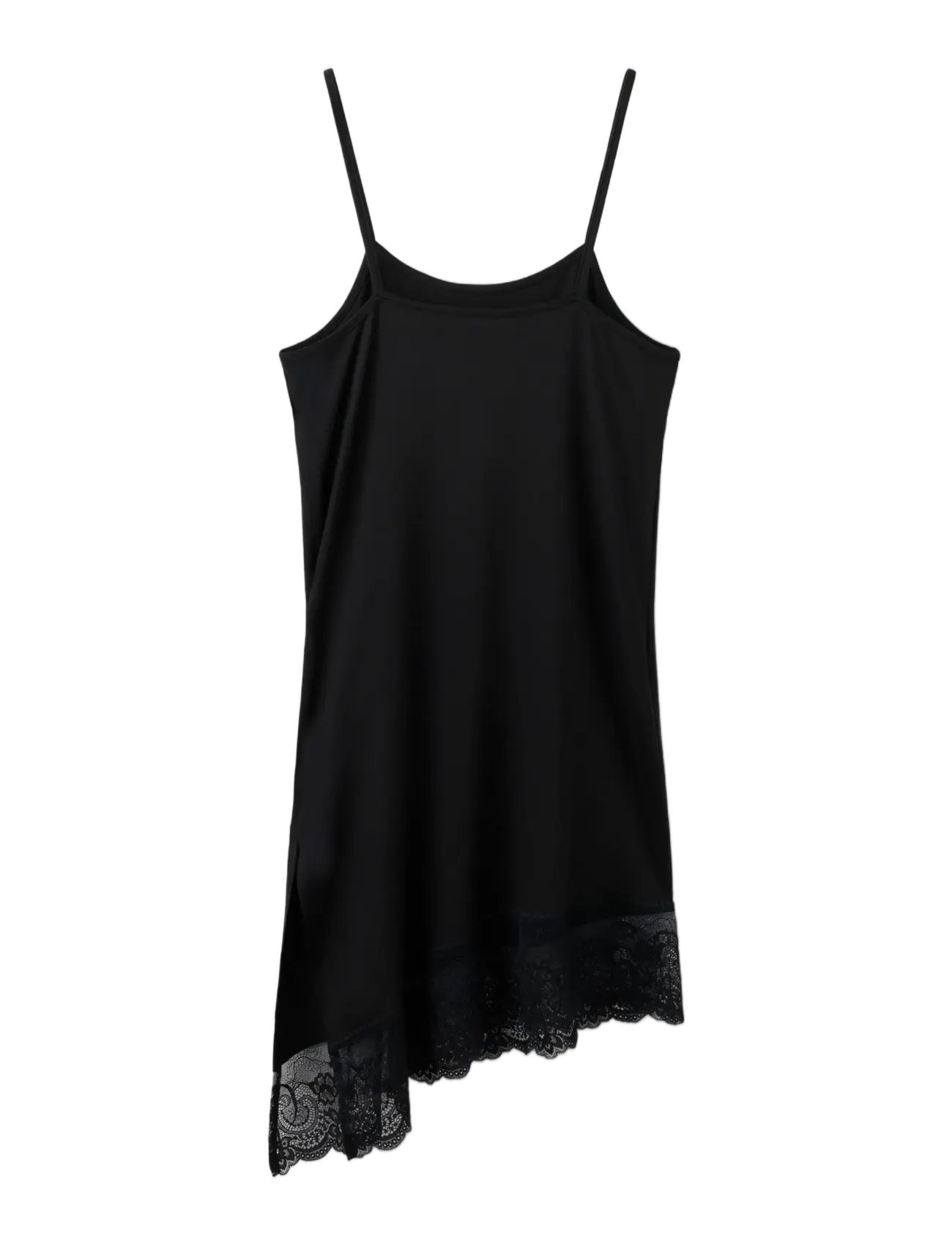 LMTD - NLFRONIA STRAP LACE TUNIC - blusen & tuniken - black - 1