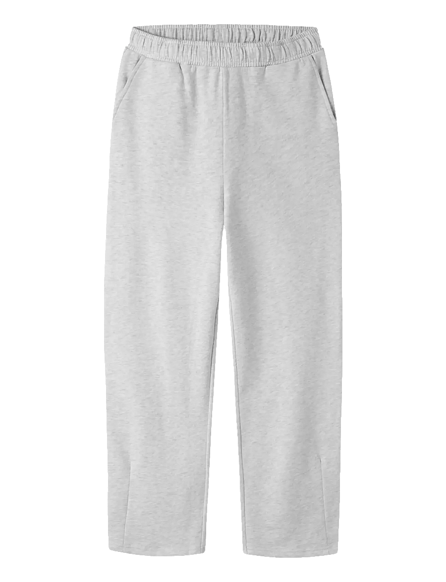 LMTD - NLFNIZUS LW BALLOON LC SWEATPANT - light grey melange - 0