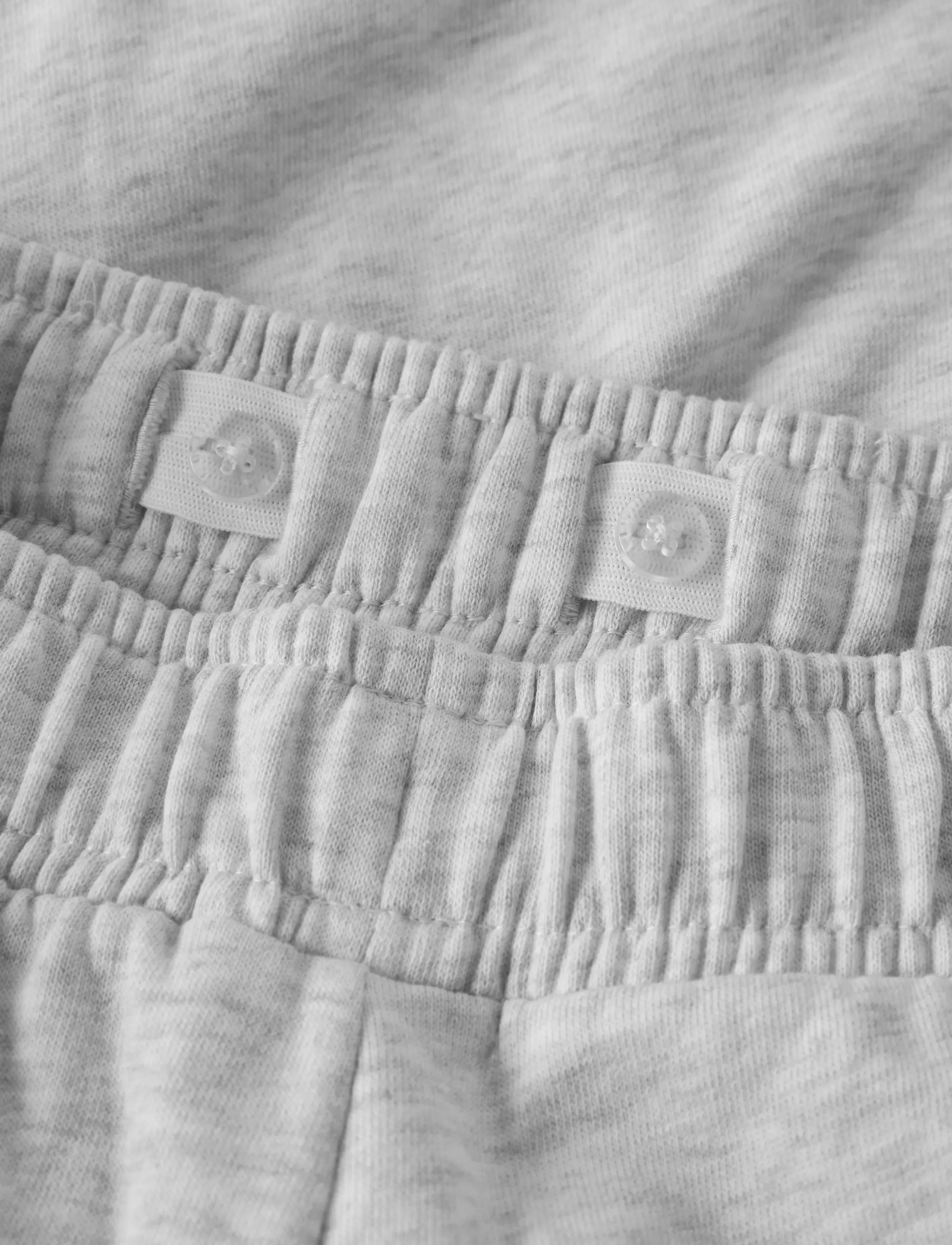 LMTD - NLFNIZUS LW BALLOON LC SWEATPANT - light grey melange - 2