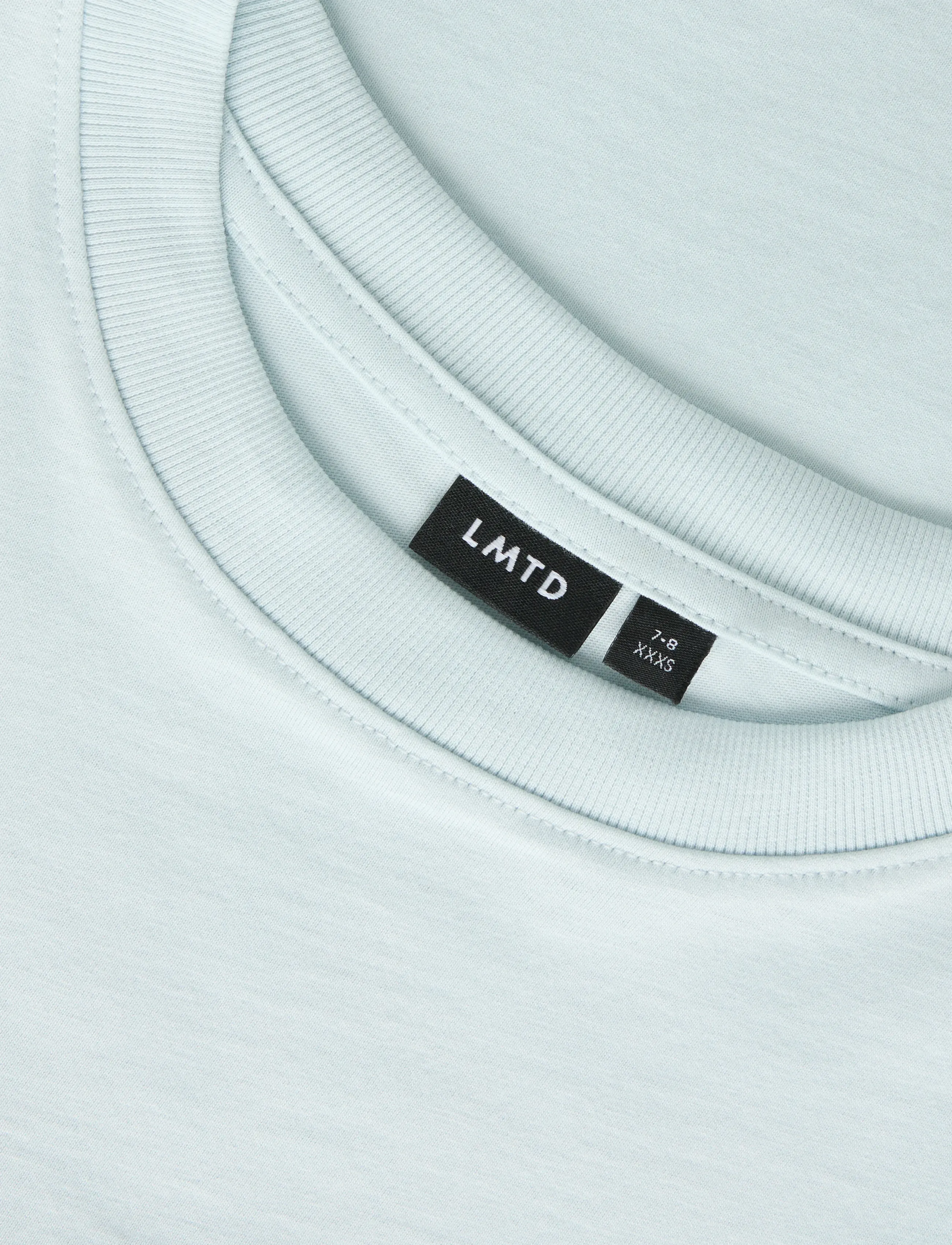 LMTD - NLNNEVOLLO SS RLX TOP - kortärmade t-shirts - ice water - 3