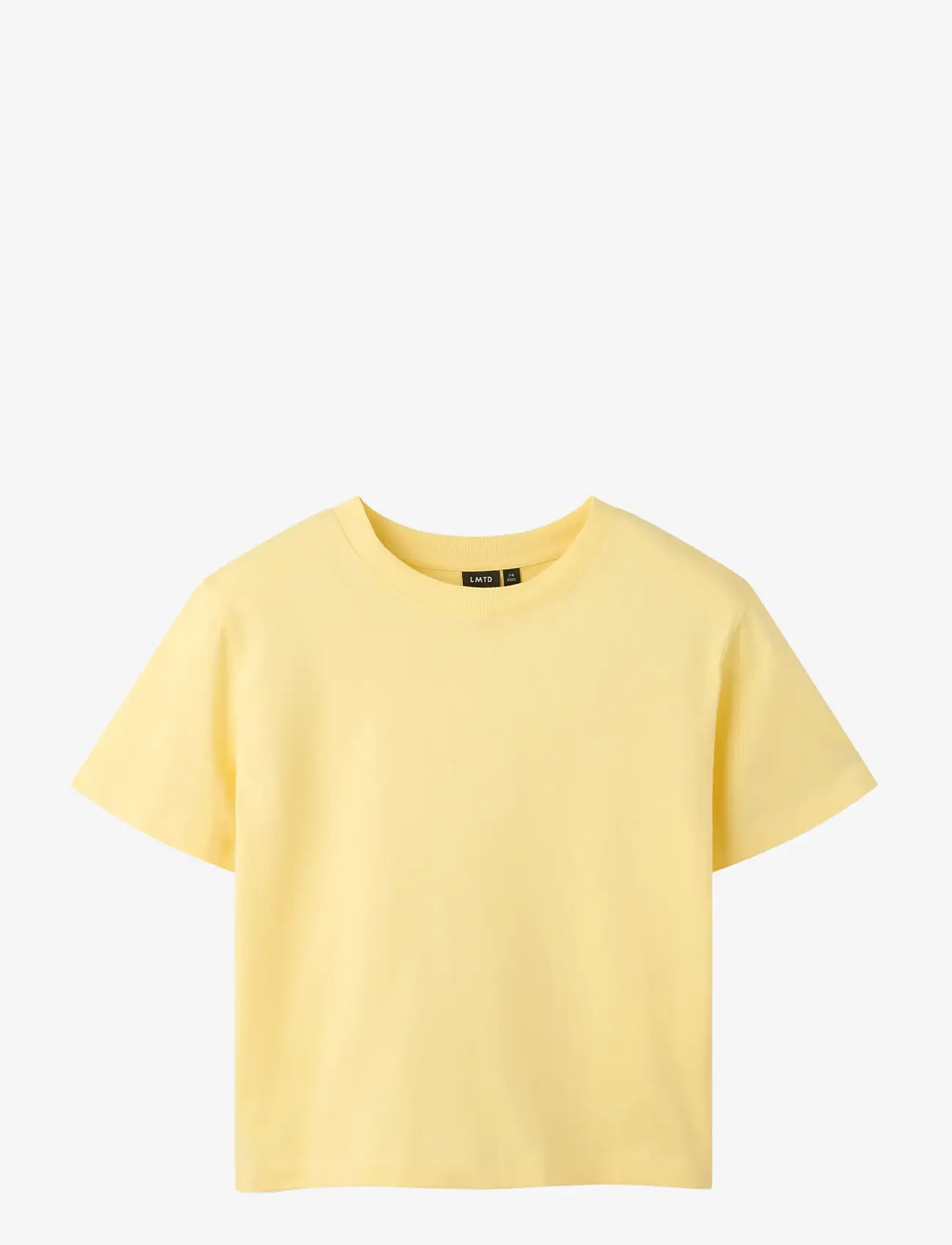 LMTD - NLNNEVOLLO SS RLX TOP - kortärmade t-shirts - pale banana - 0