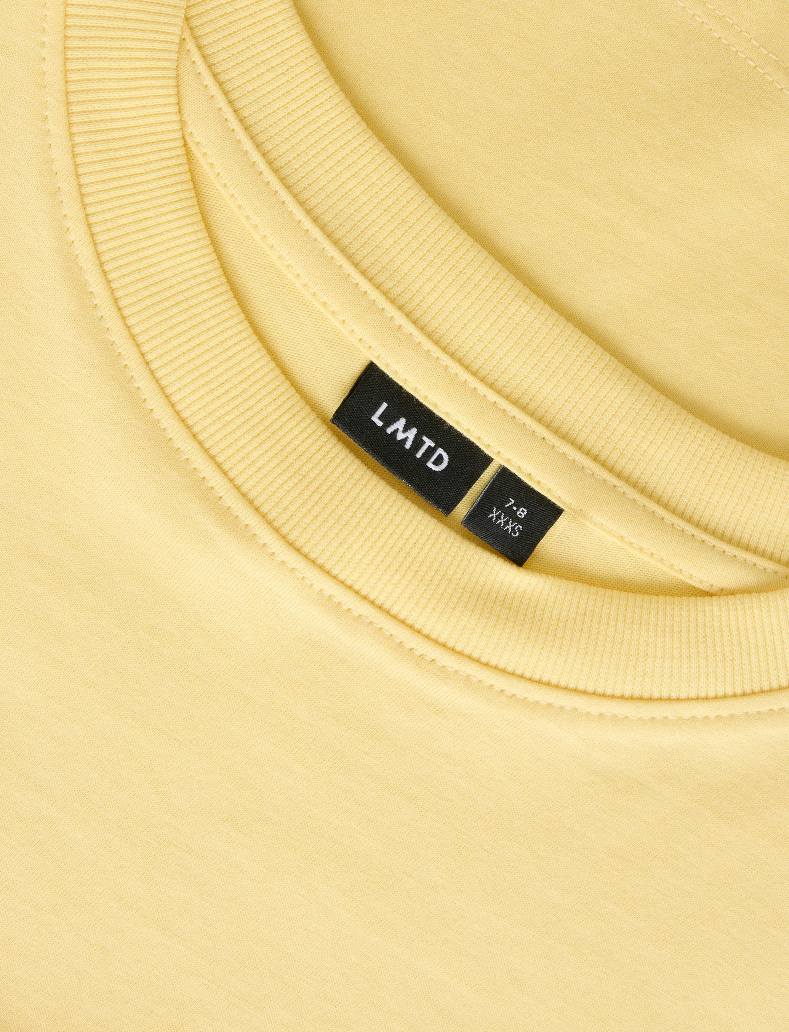 LMTD - NLNNEVOLLO SS RLX TOP - short-sleeved t-shirts - pale banana - 2