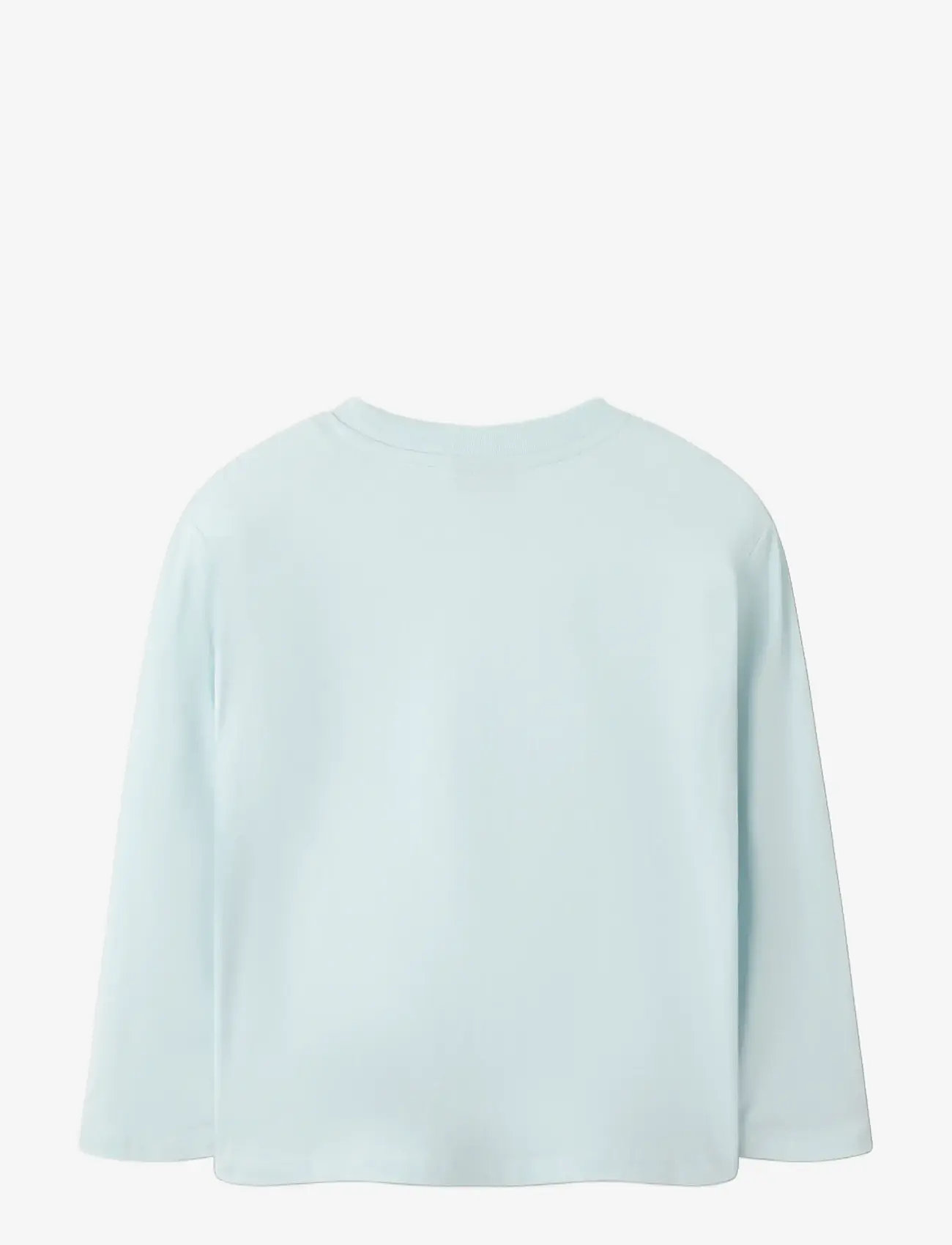 LMTD - NLNNEVOLLO LS RLX TOP - pikkade varrukatega t-särgid - ice water - 1