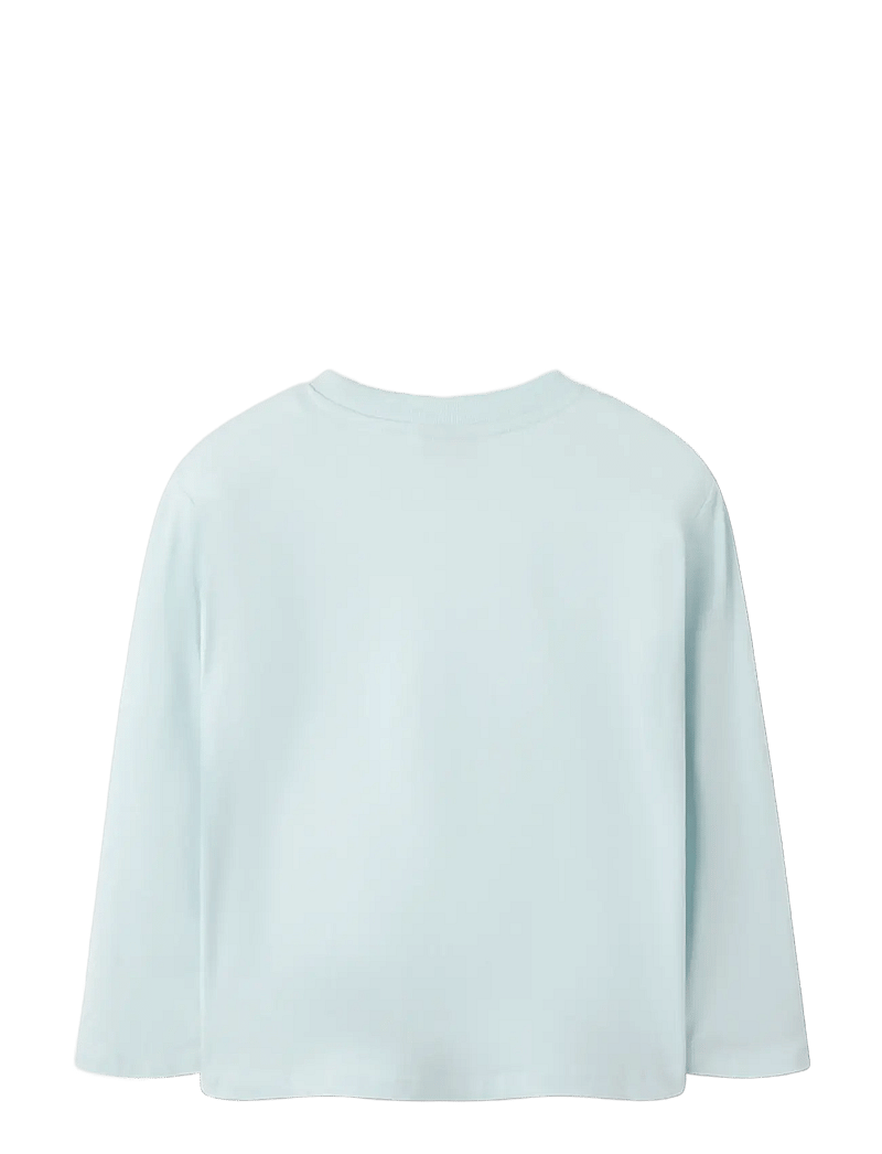 LMTD - NLNNEVOLLO LS RLX TOP - pikkade varrukatega t-särgid - ice water - 1